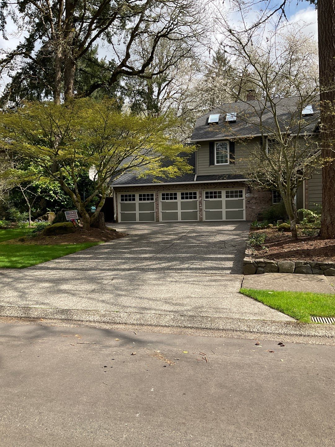Roof Treatment and Driveway Wash Using Biocide by Willamette Outdoor Wash LLC