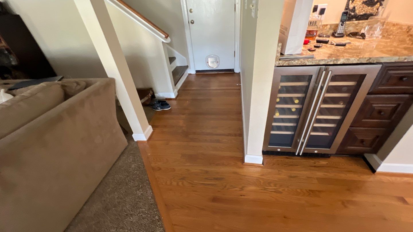Hardwood Renewal  using Finish Em by Monster Clean