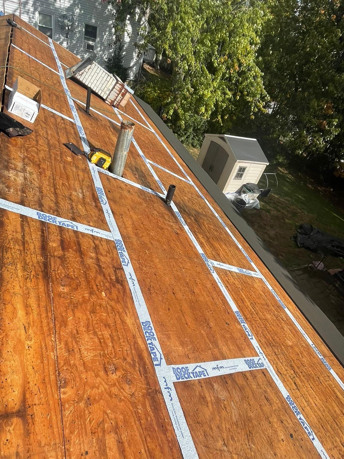 Residential Roofing Installation using Owens Corning TruDefinition by A Plus Exterior