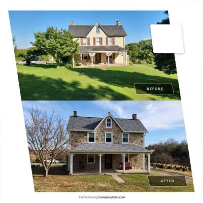 Complete Exterior Home Make Over in Maryland