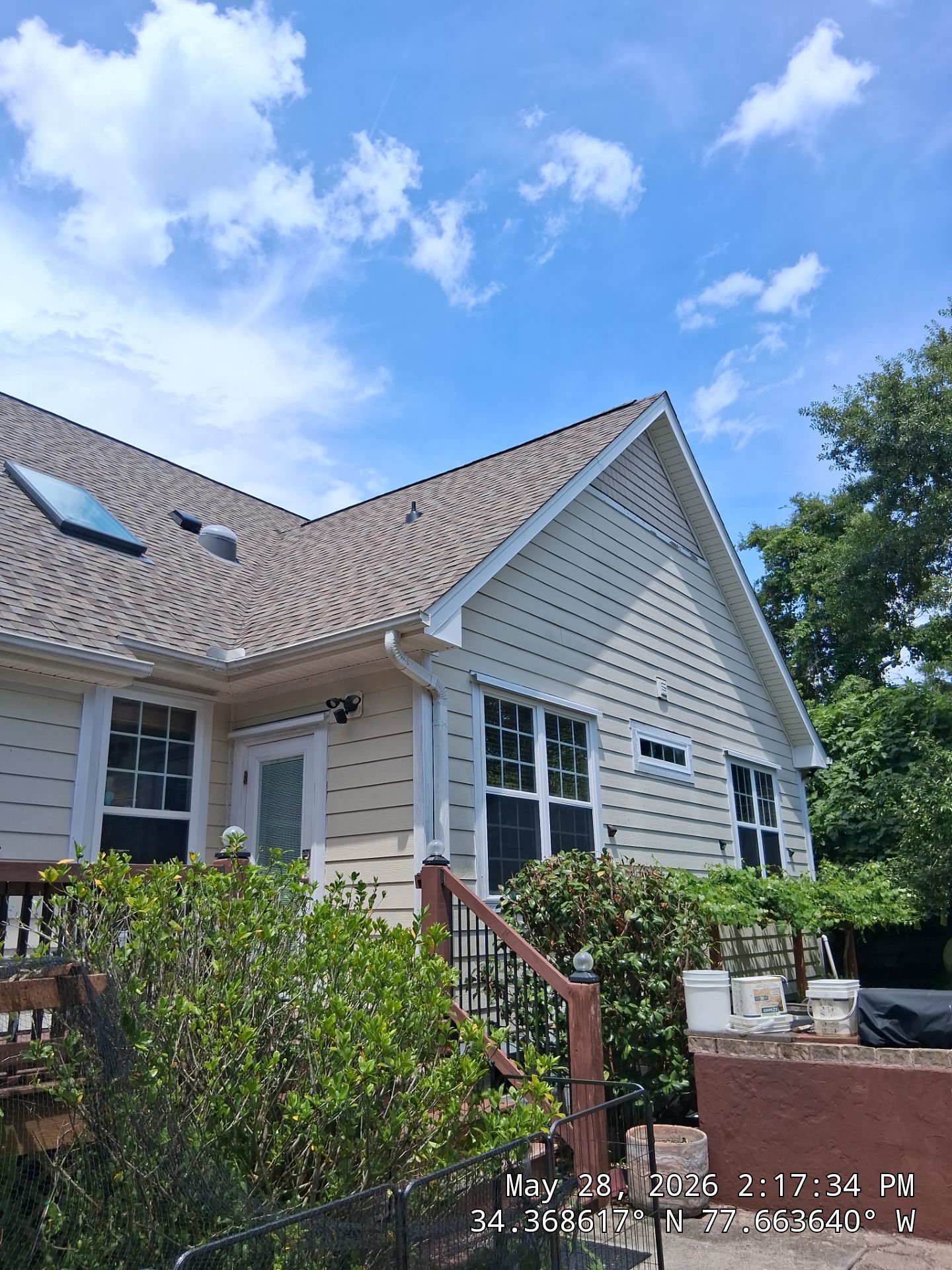 Fortified Roof Replacement and Skylight Replacement in Hampstead, NC by RGR Construction and Roofing, LLC