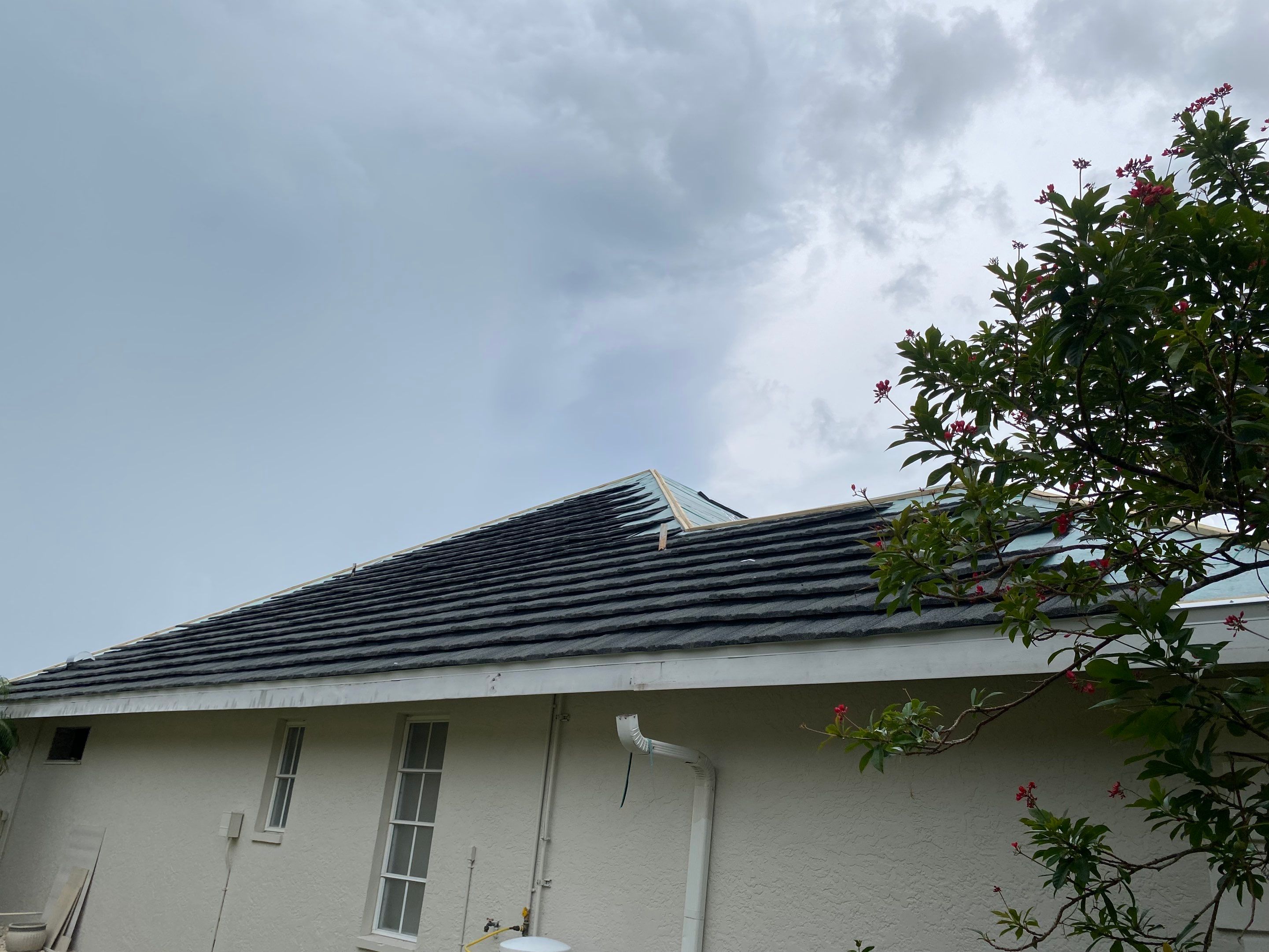 SW Cape Coral Stone Coated Steel Roof Installation by Four Peaks Roofing