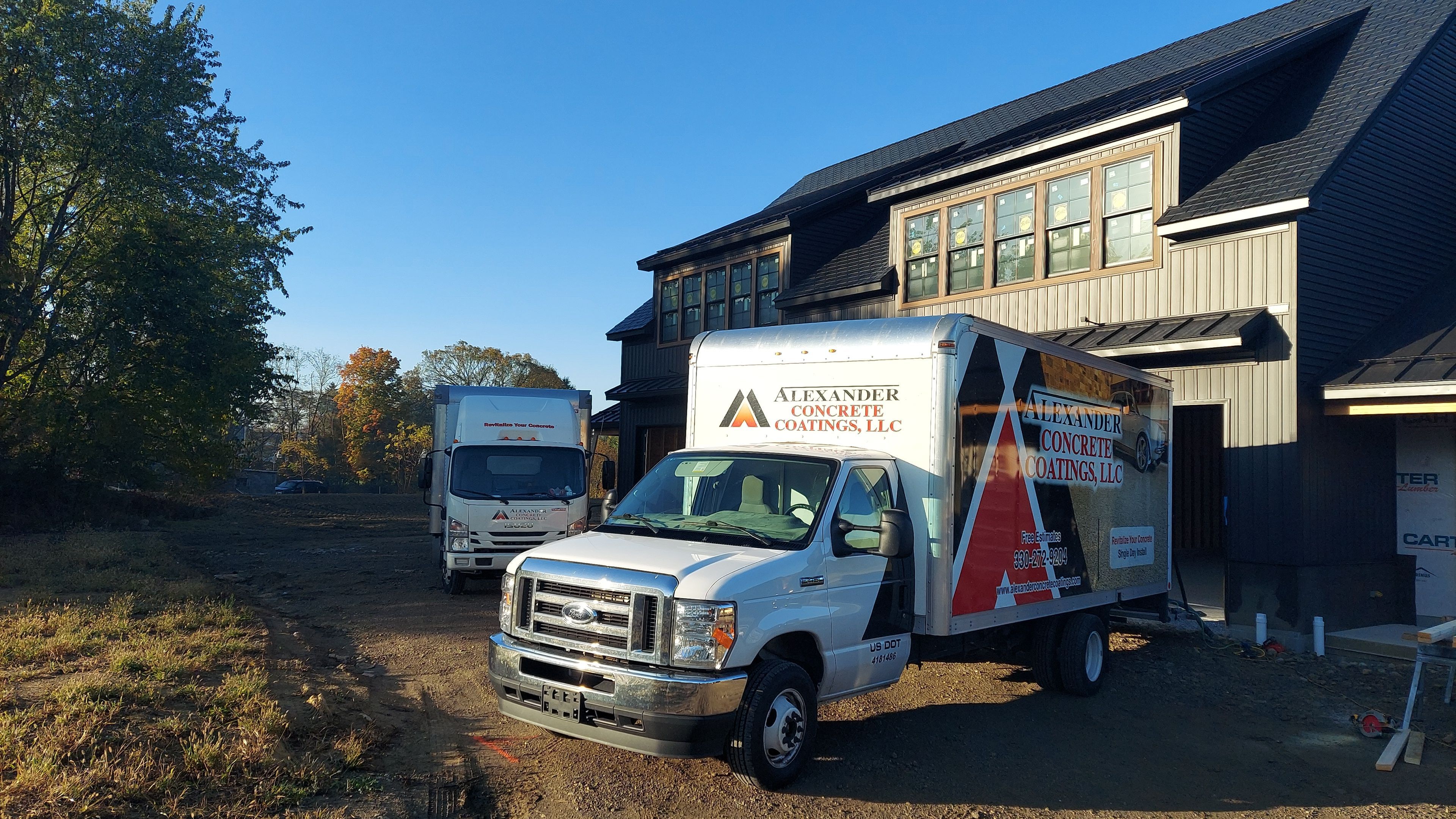 Large Garage in Smoke - Poland, OH by Alexander Concrete Coatings