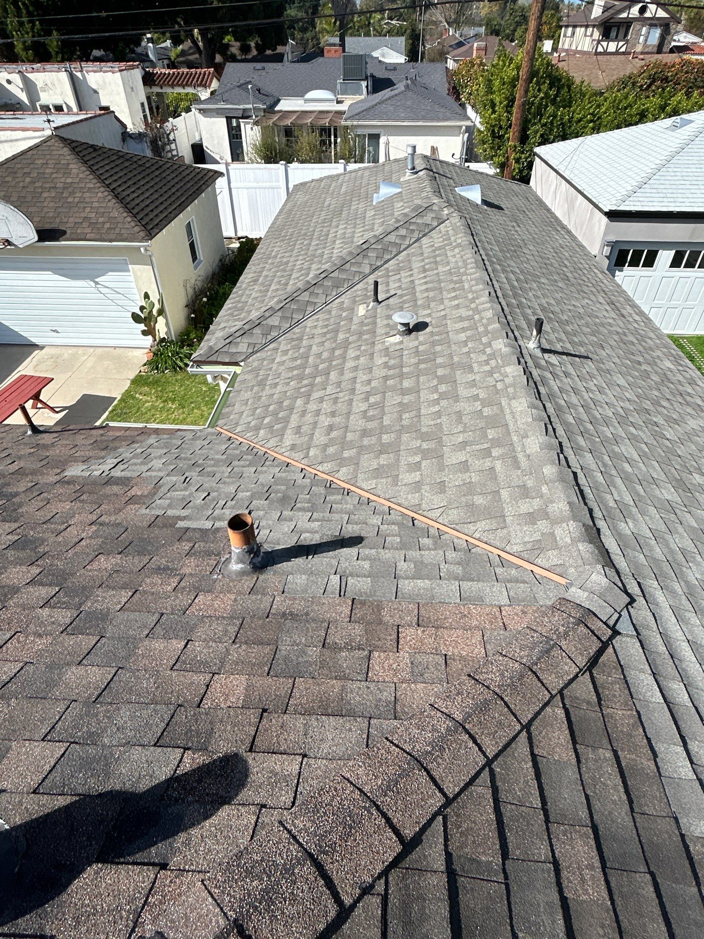 Residential Roofing Installation using Owens Corning Duration Cool Shingles by Hull Brothers Roofing