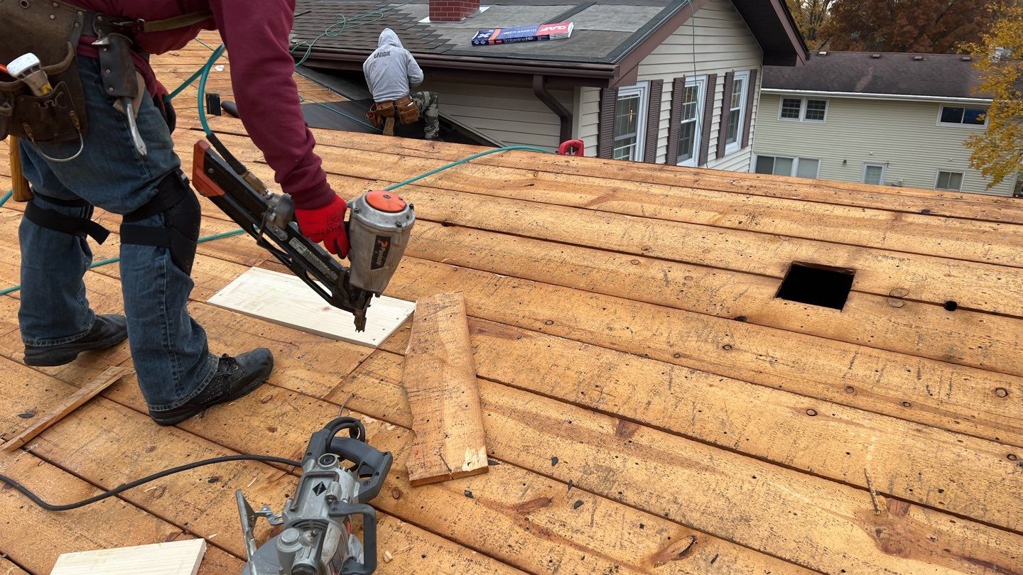 Residential Roofing Installation using GAF Timberline HDZ by Pro Home Services Inc