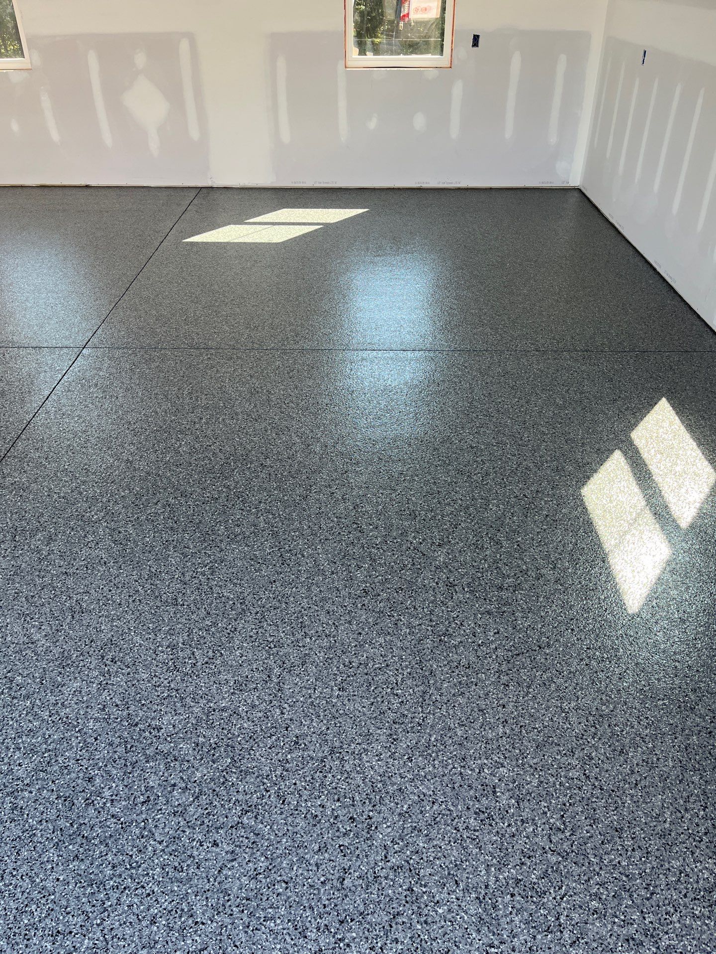 Garage Floor Coating using Nightfall by My Garage Floor Guys