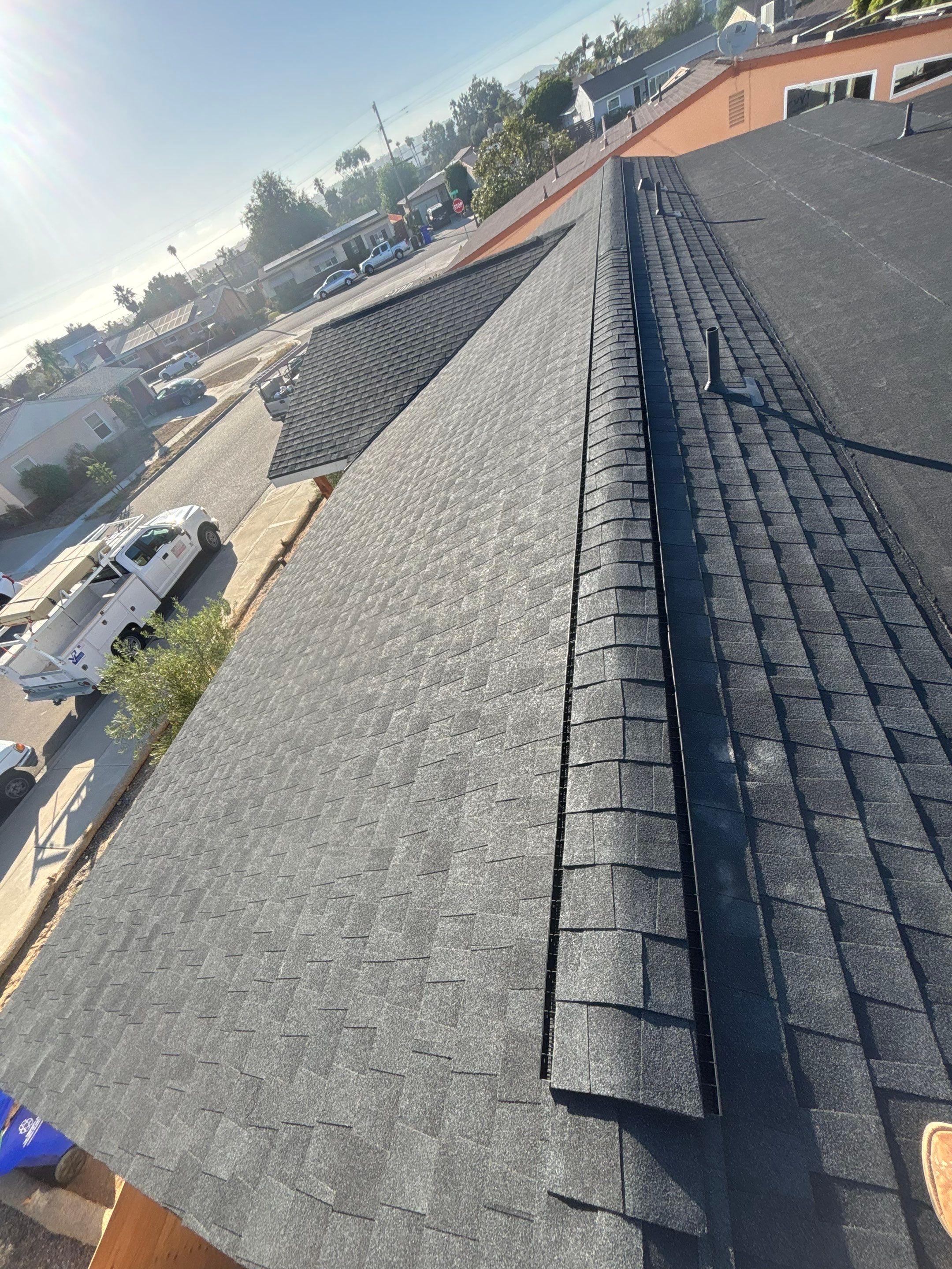 San Diego (Clairemont) New Construction Hybrid Roof | GAF Shingles & Torch-Down Roofing by Zenith Roofing Services