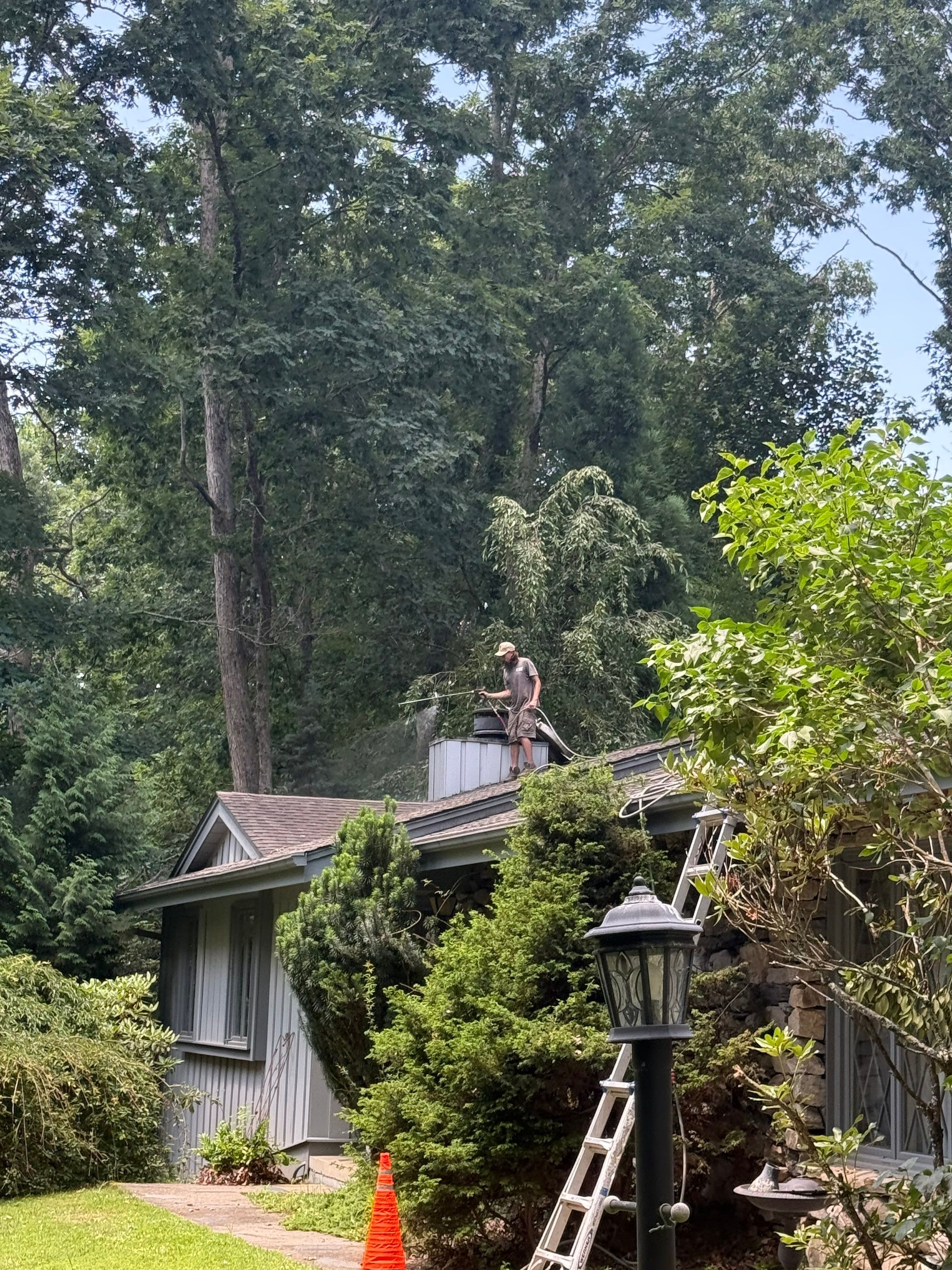 Residential Roof Rejuvenation and Exterior Surface Cleaning in Hendersonville by Bright Home Connections