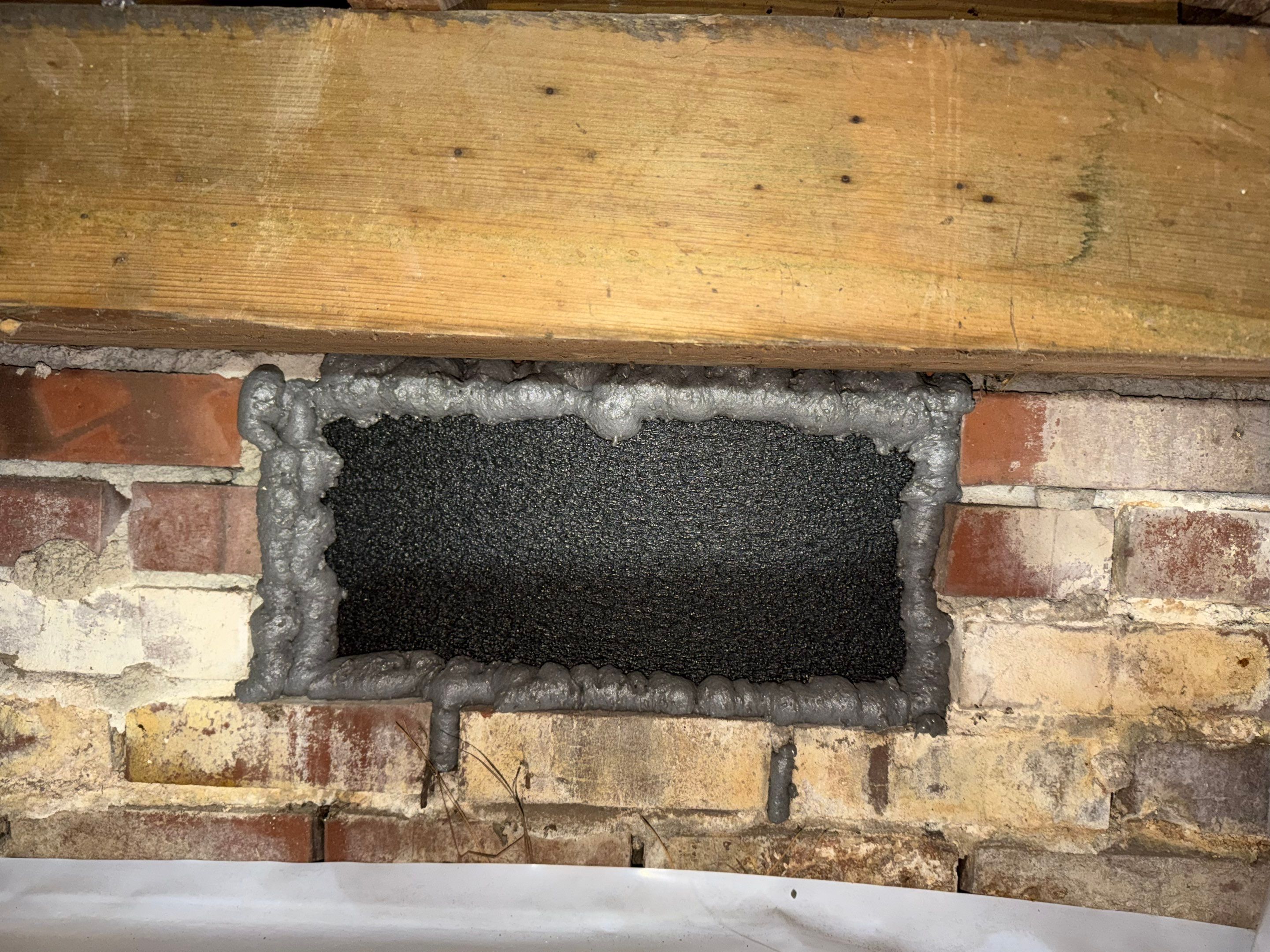 Project in Portsmouth by Patriot Crawl Space Repairs