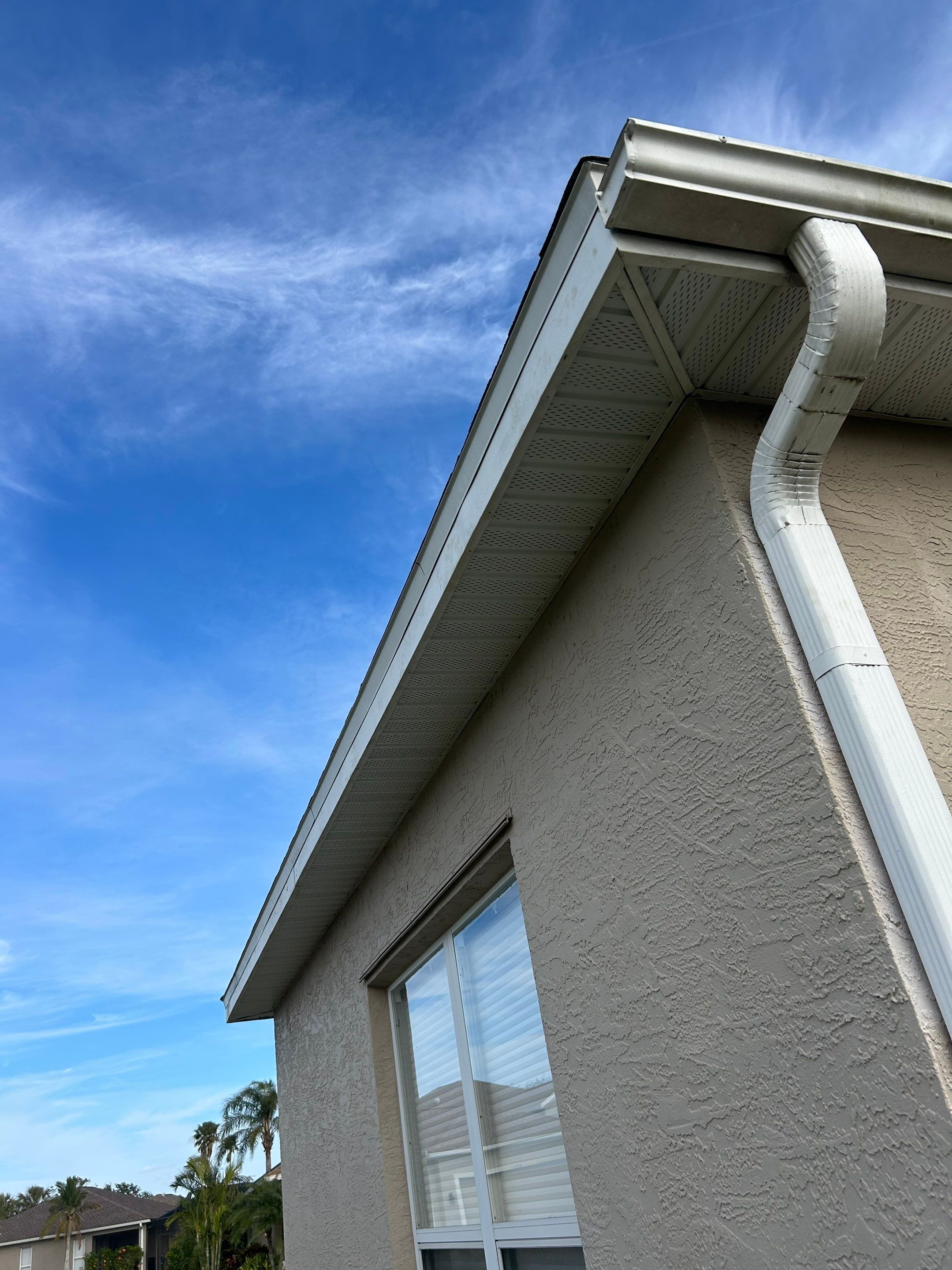 Replace All Existing Soffit in Sarasota FL by Gutter Professors