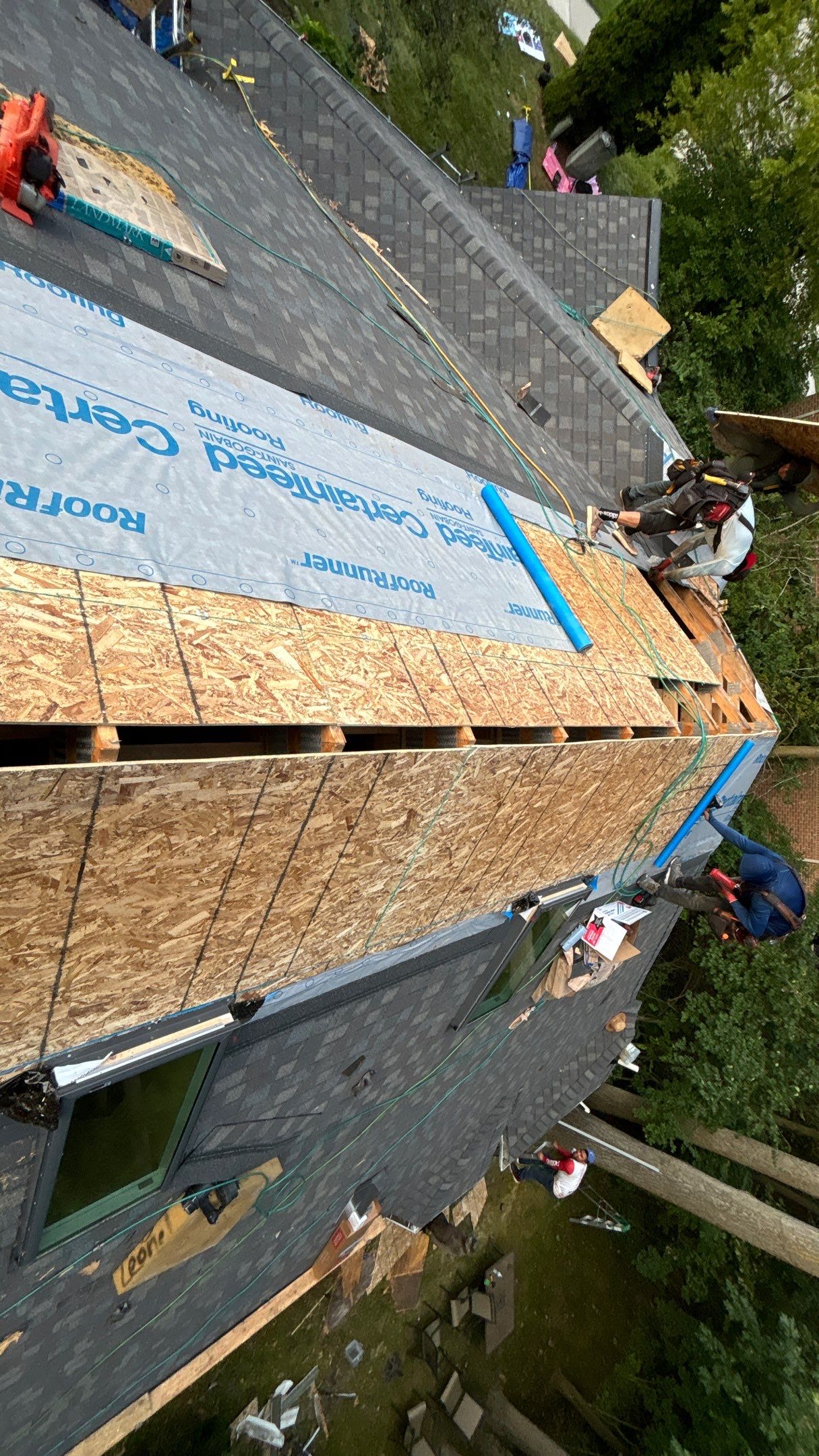 Roof Replacement using CertainTeed Landmark by 180 Contractors