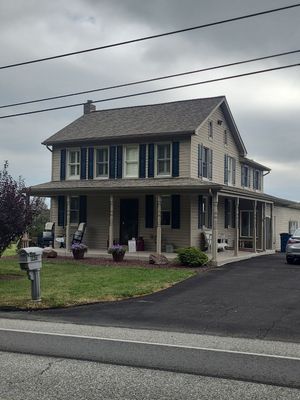 Roof Replacement and Chimney Restoration with Shutter Upgrade in East Berlin, Pennsylvania