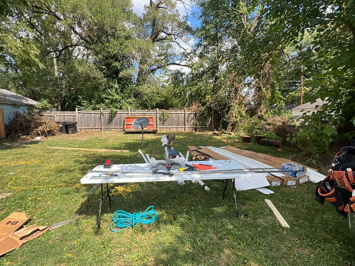 Rental Property Restoration, siding, flooring, gutters, landscaping by Storm Contracting 