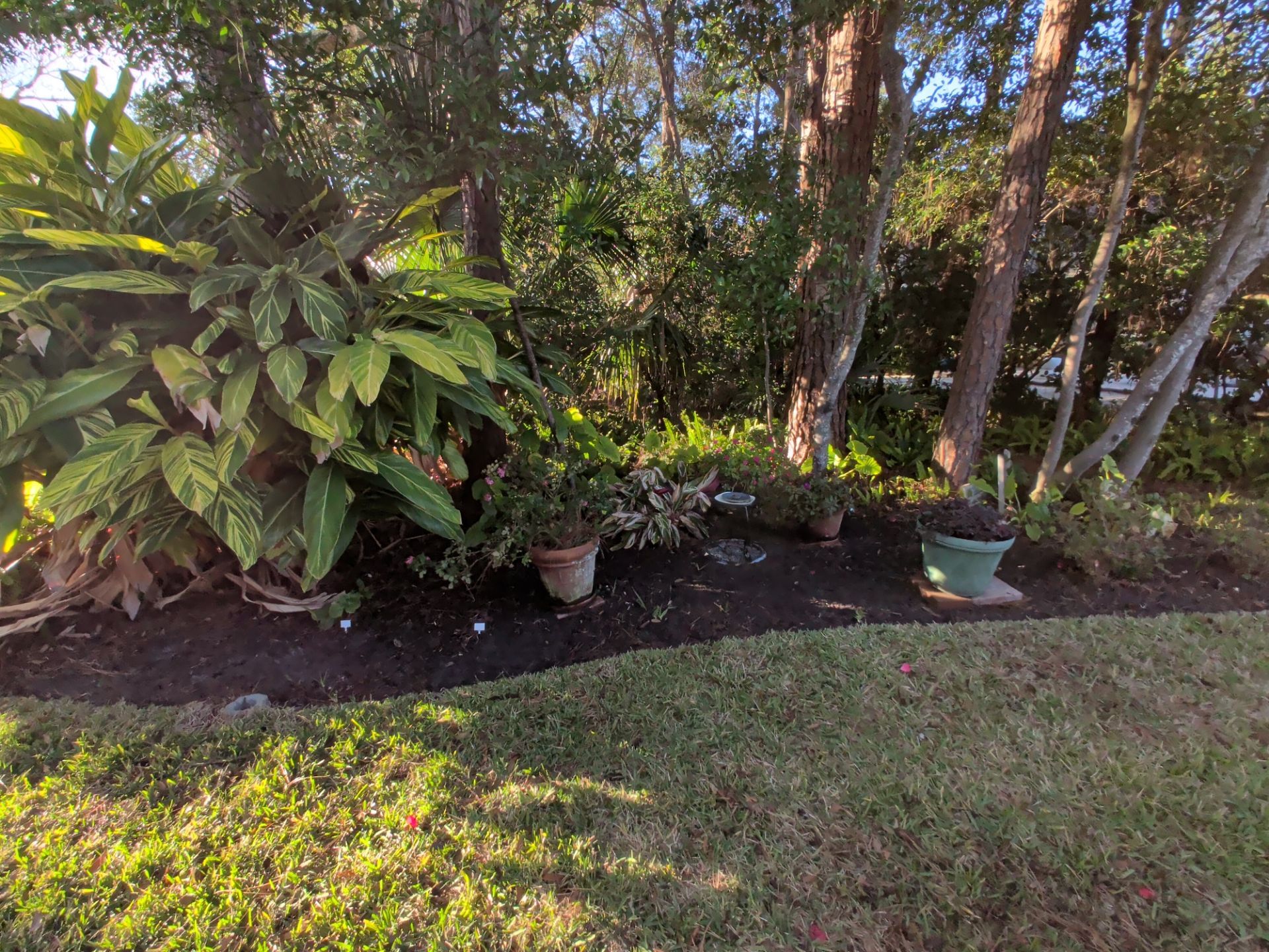 Flower Bed Cleanup & Mulch Preparation — Jacksonville Beach by Harmoni Home Services