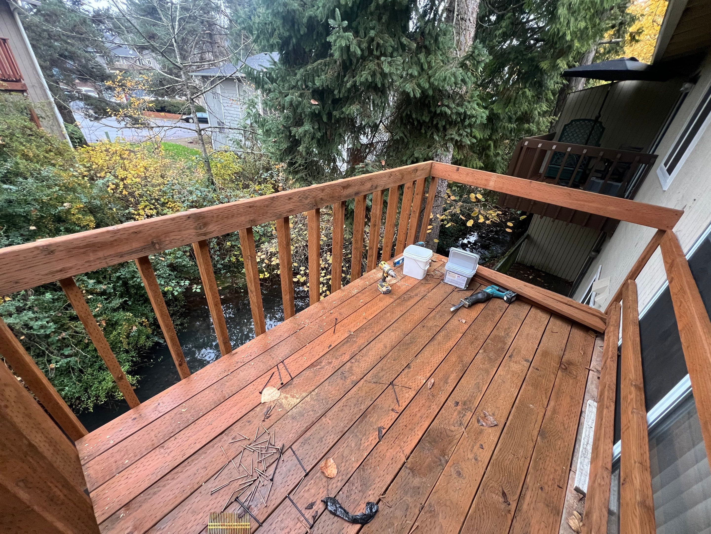 Deck Renovation by Handyman State LLC