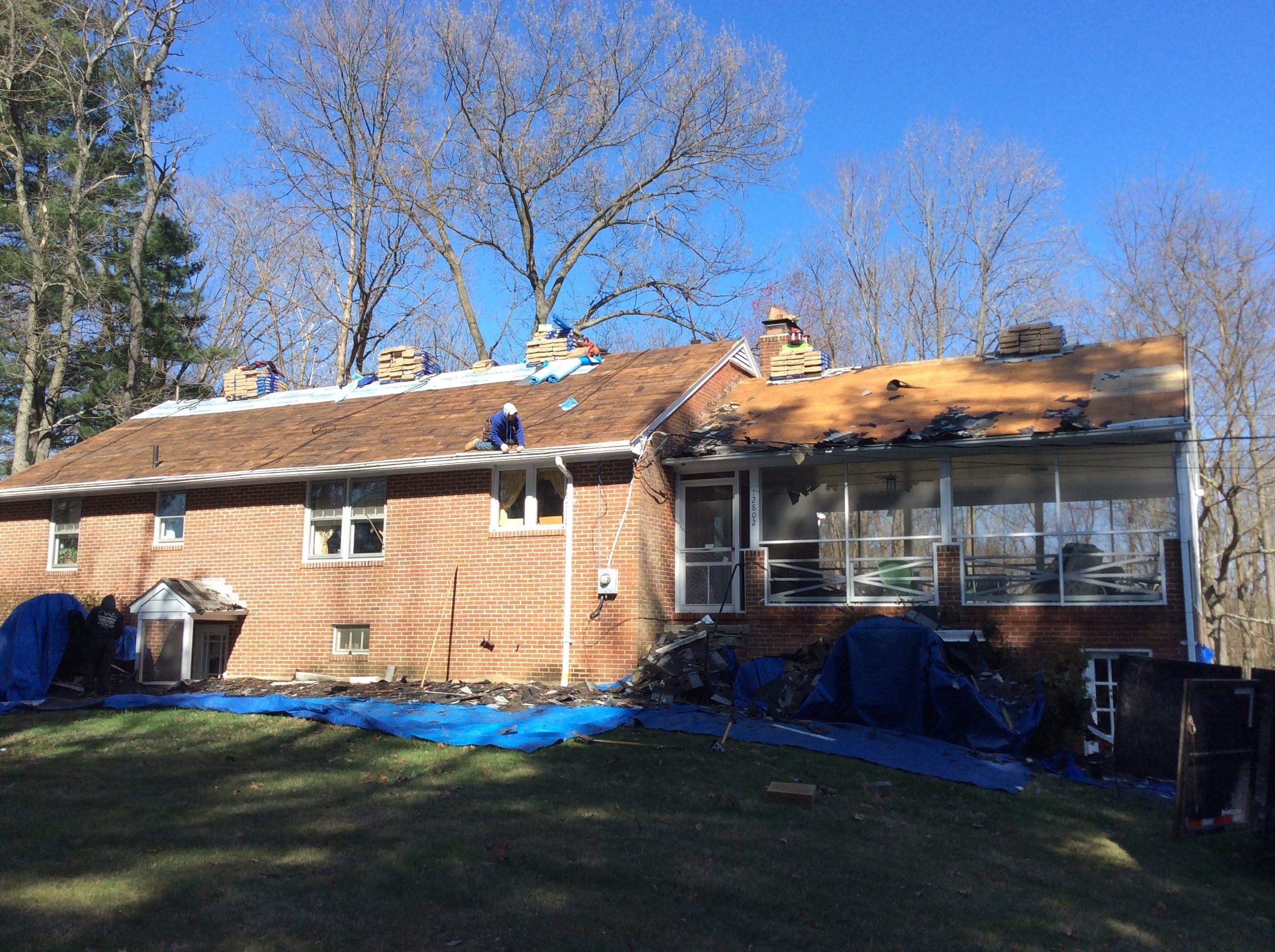 Residential Roofing Installation  3 Tap Shingles by Alpha Design Services