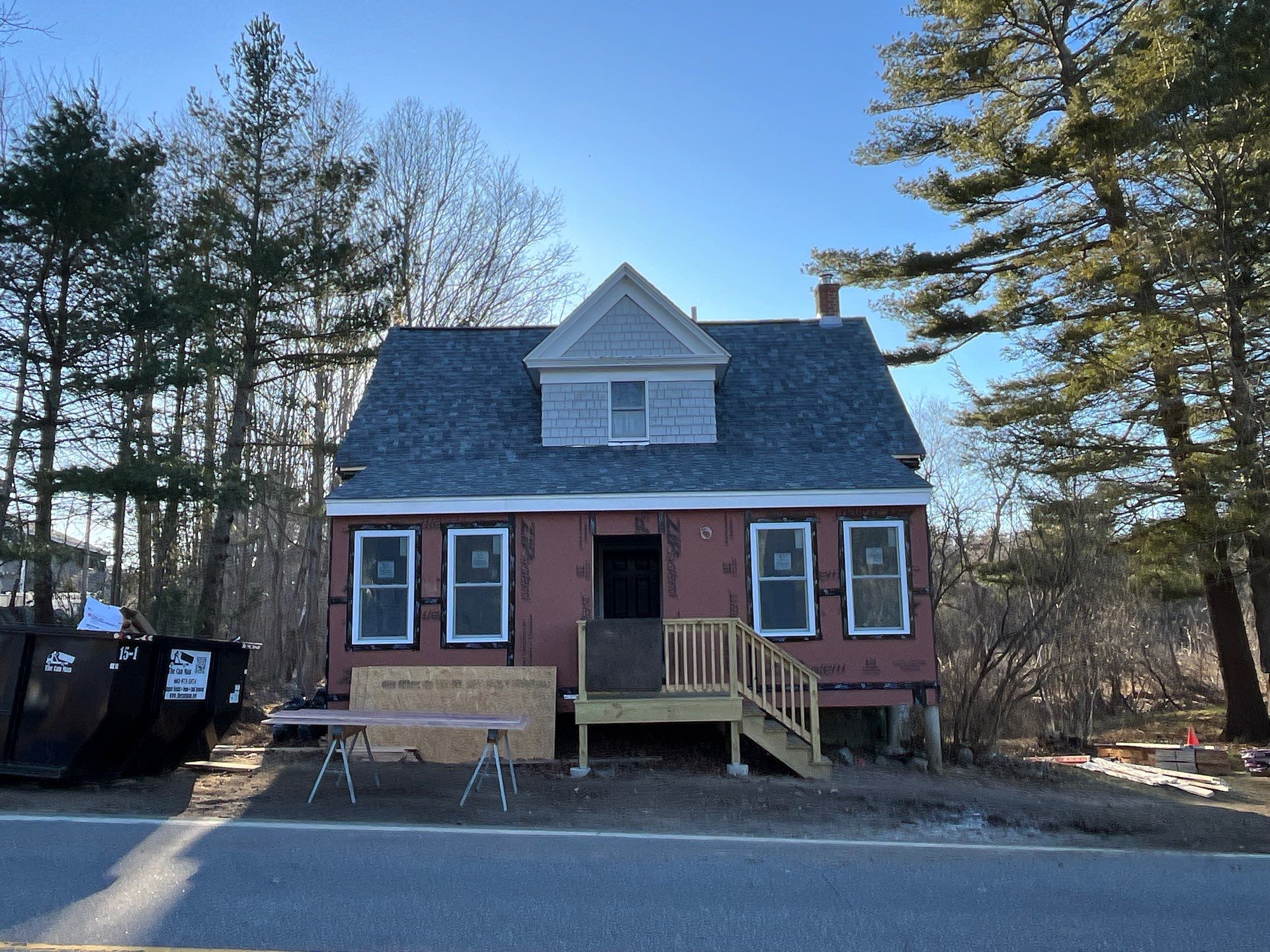 Three Season Build W/New Roof in New Castle, NH by Tall pine roofing