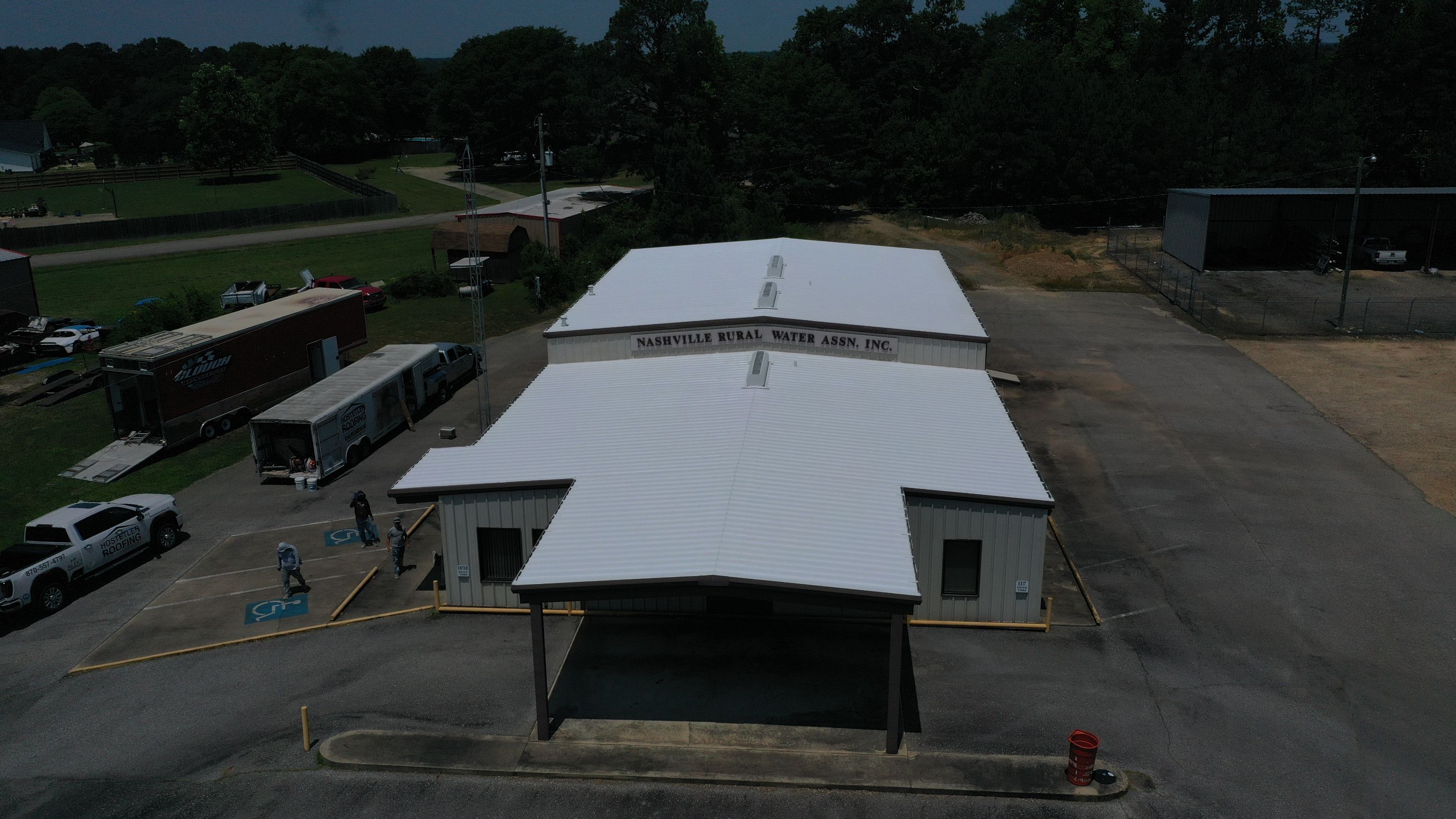 Nashville Rural Water Association by Hostetler Roofing