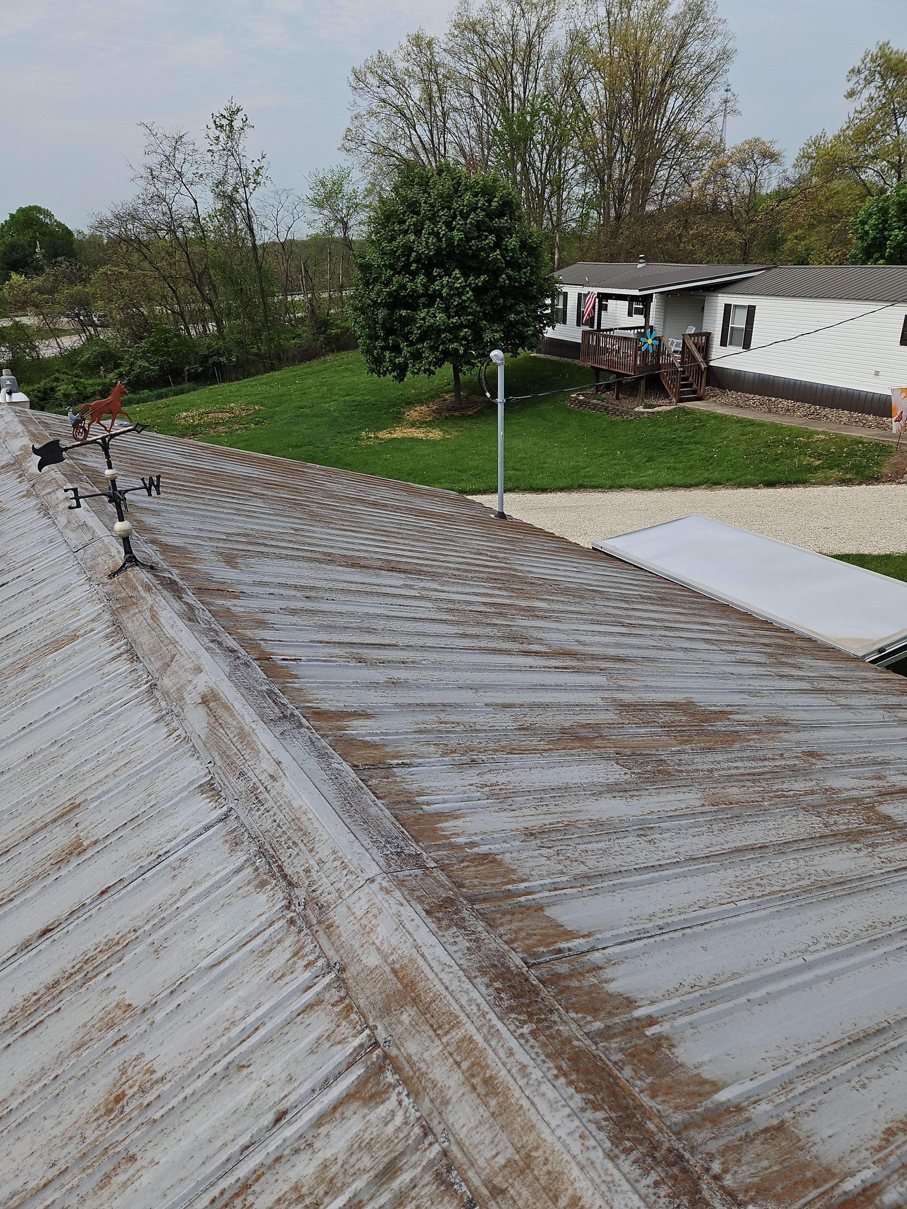Old Washington, Ohio Metal Roof Installation  by Pine Ridge Roofing LLC