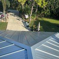 24ga 1" Nail-Strip Mill Finish by Total Roofing System The Metal Roof Experts