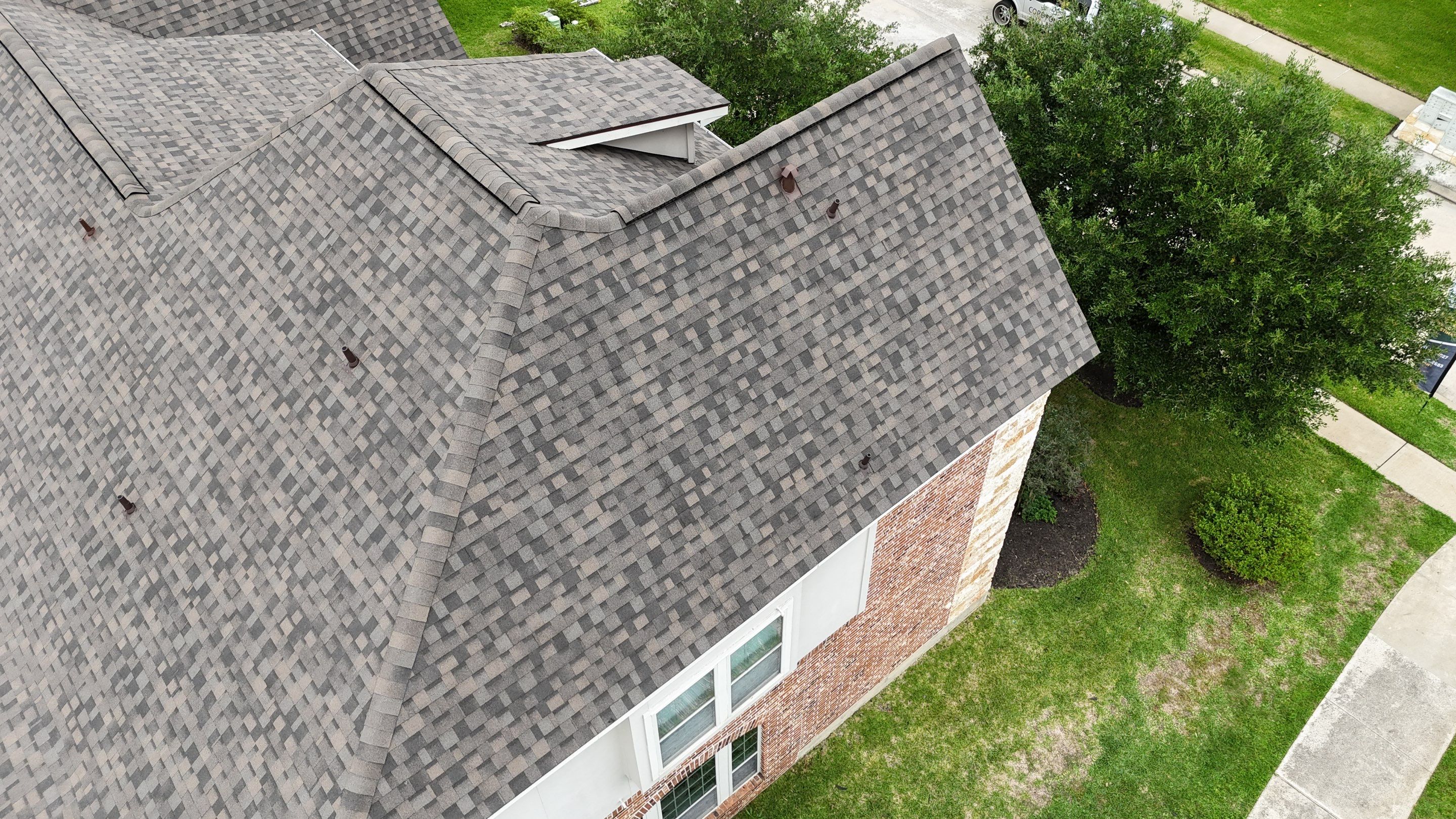 Residential Roofing Installation using IKO Dynasty by Core Four Roofing