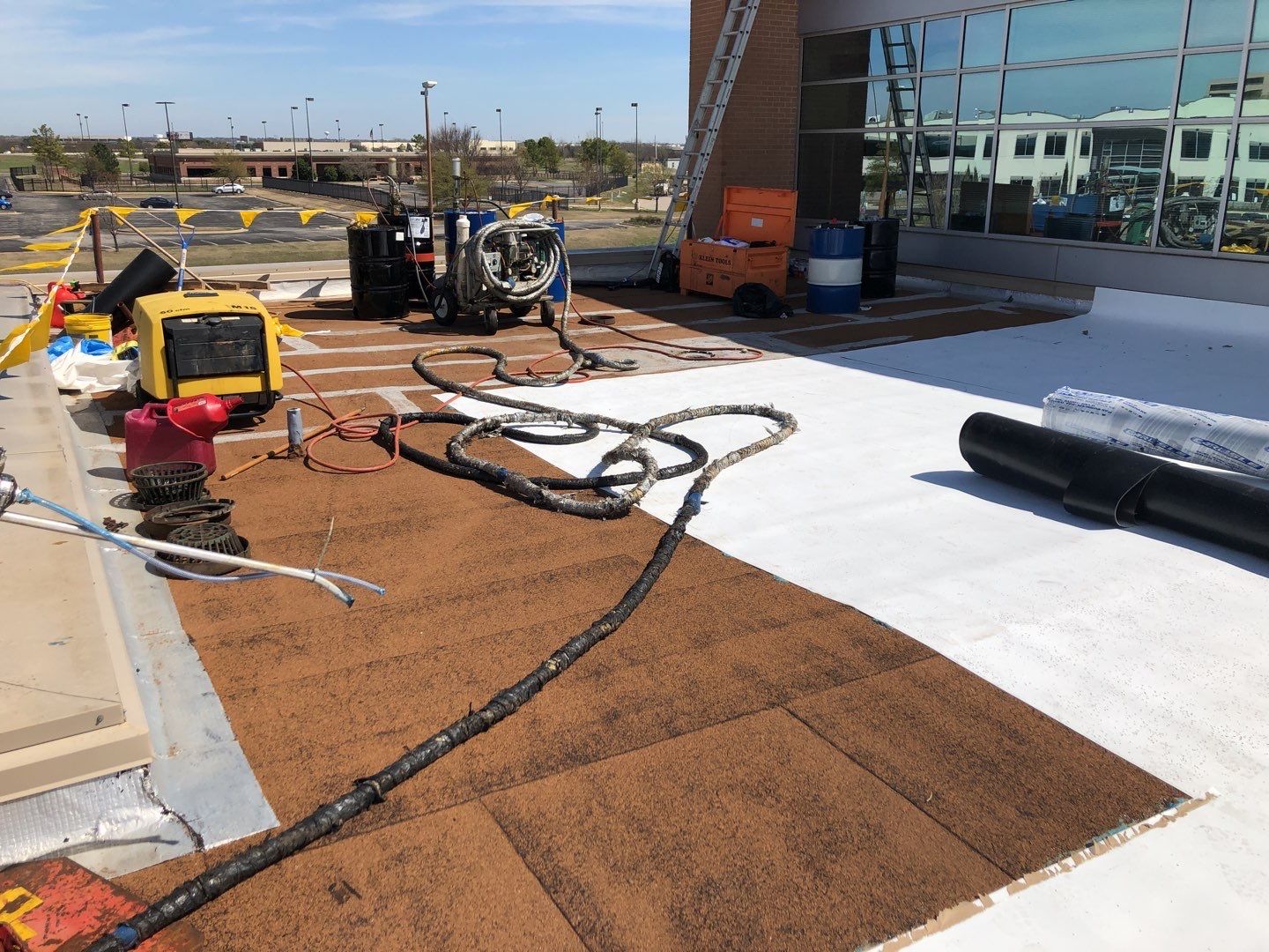 TPO Project in Tulsa by Decor Roofing & Restoration
