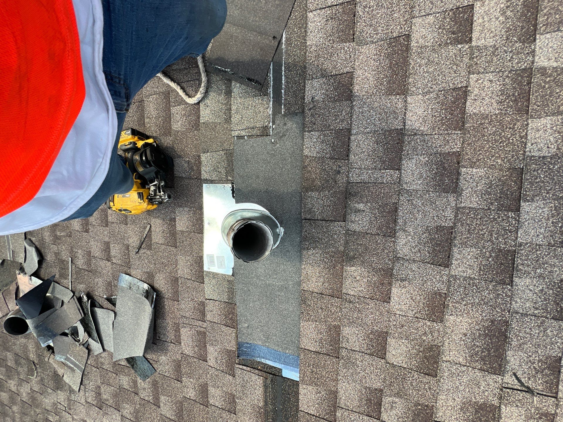 Hail Damage using Owen's Corning Duration (Lifetime) Shingles by Roof Repair Company