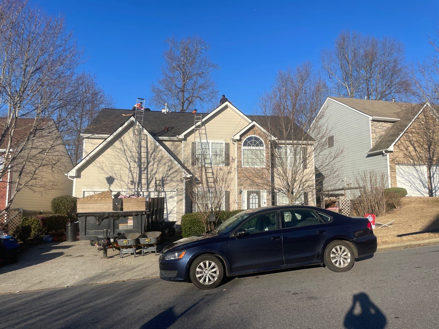 Residential Roofing Installation using Owens Corning by Inspector Roofing and Restoration
