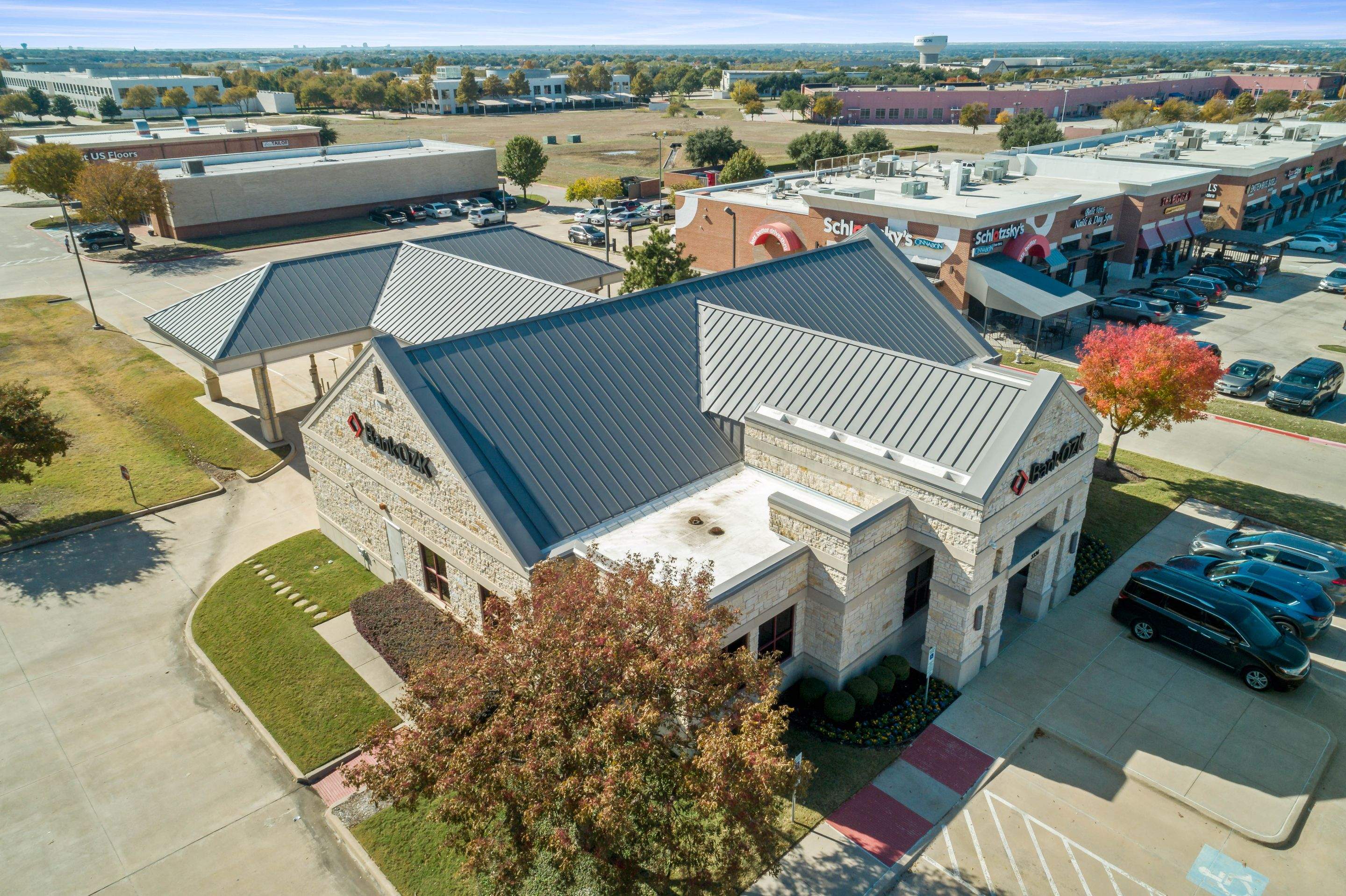 Commercial Roof Replacement using Standing Seam Roofing in Carrollton, TX by Roof Experts