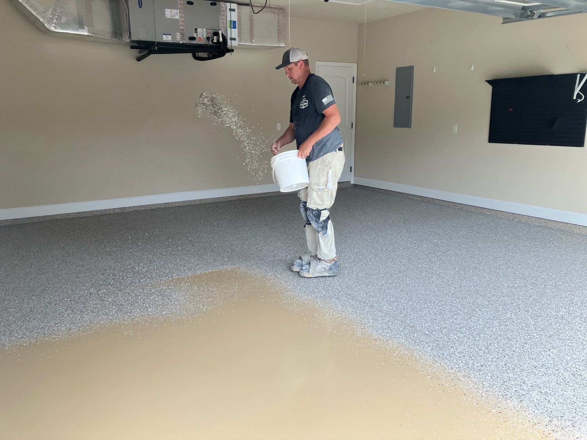 McNamara Garage by Cross Creek Concrete Coatings