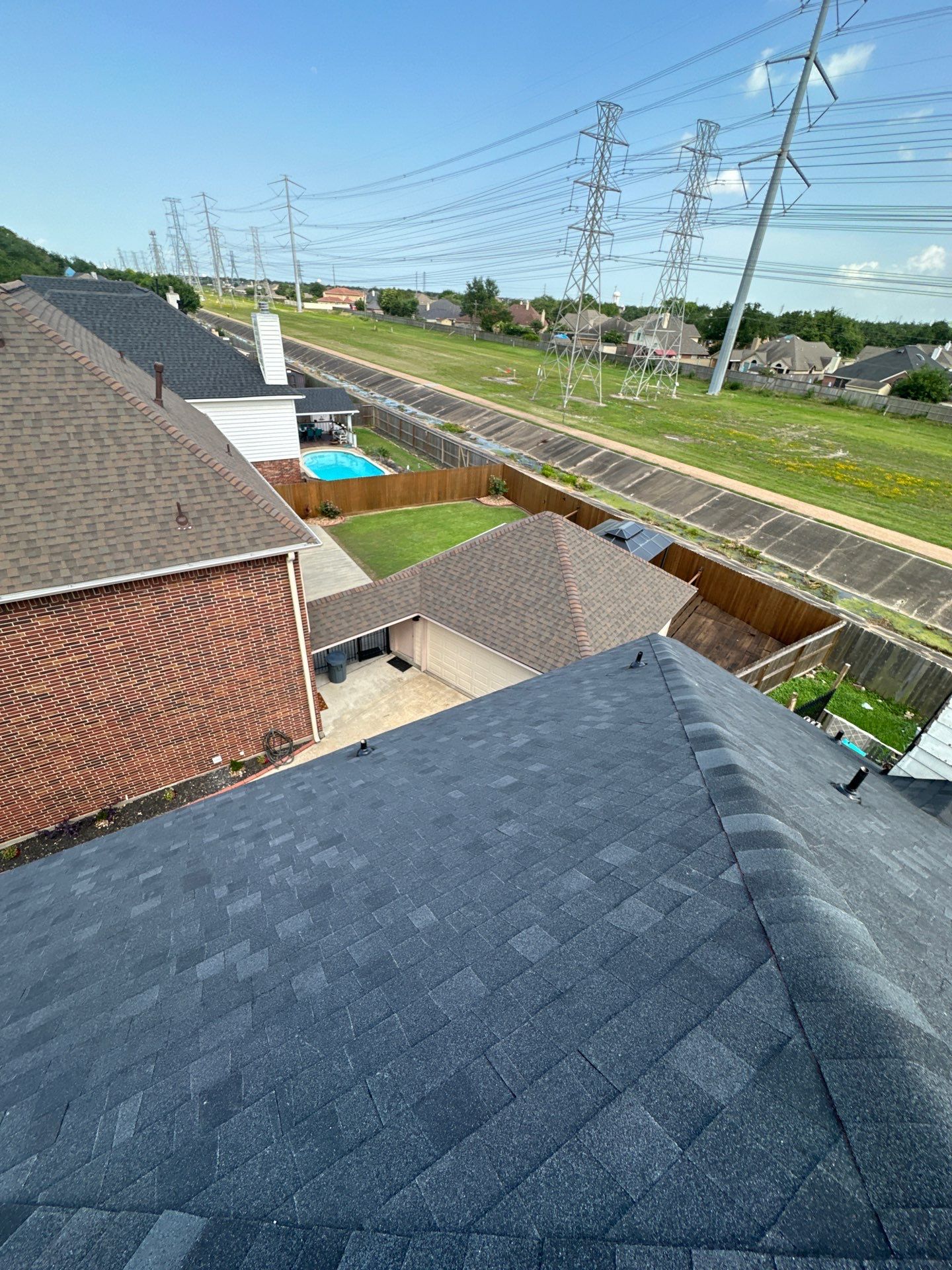 Project in Deer Park by Motion Roofing