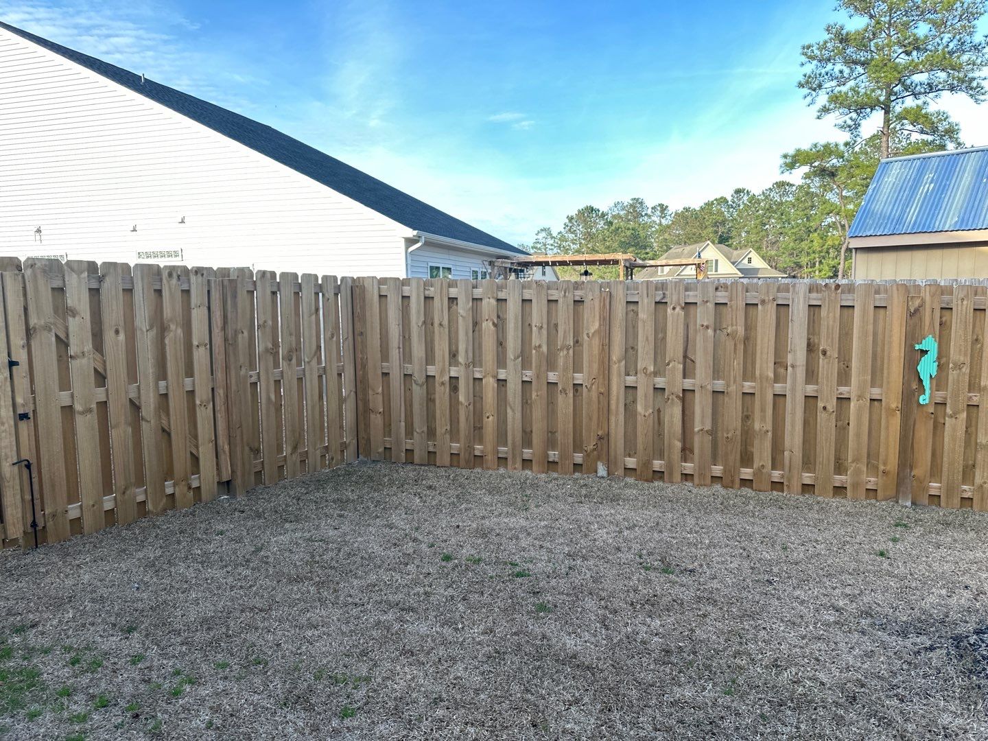 Fence using Wood Sealant by DuraSeal