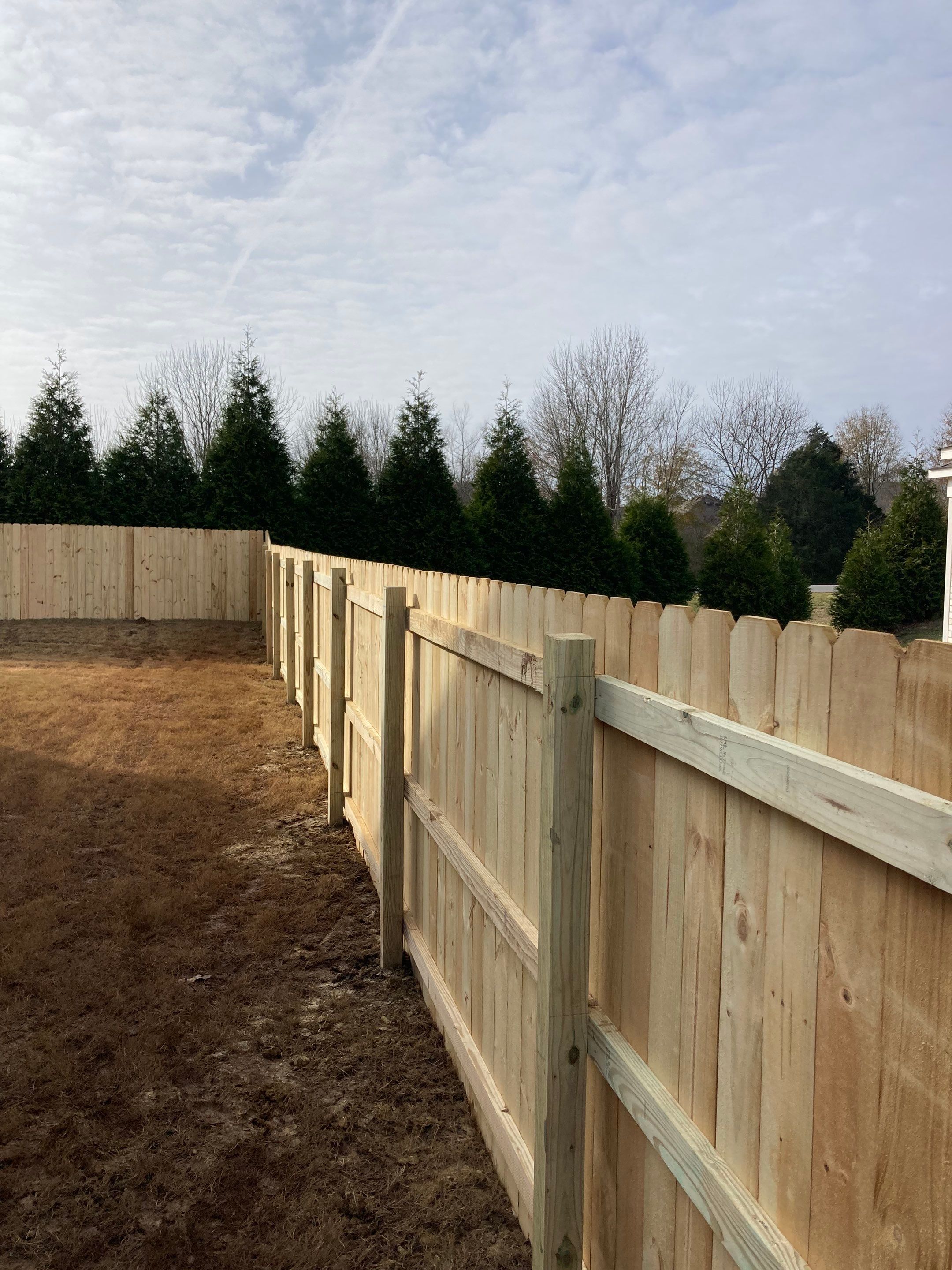Tannehill Privacy Fence by Pillar and Pine
