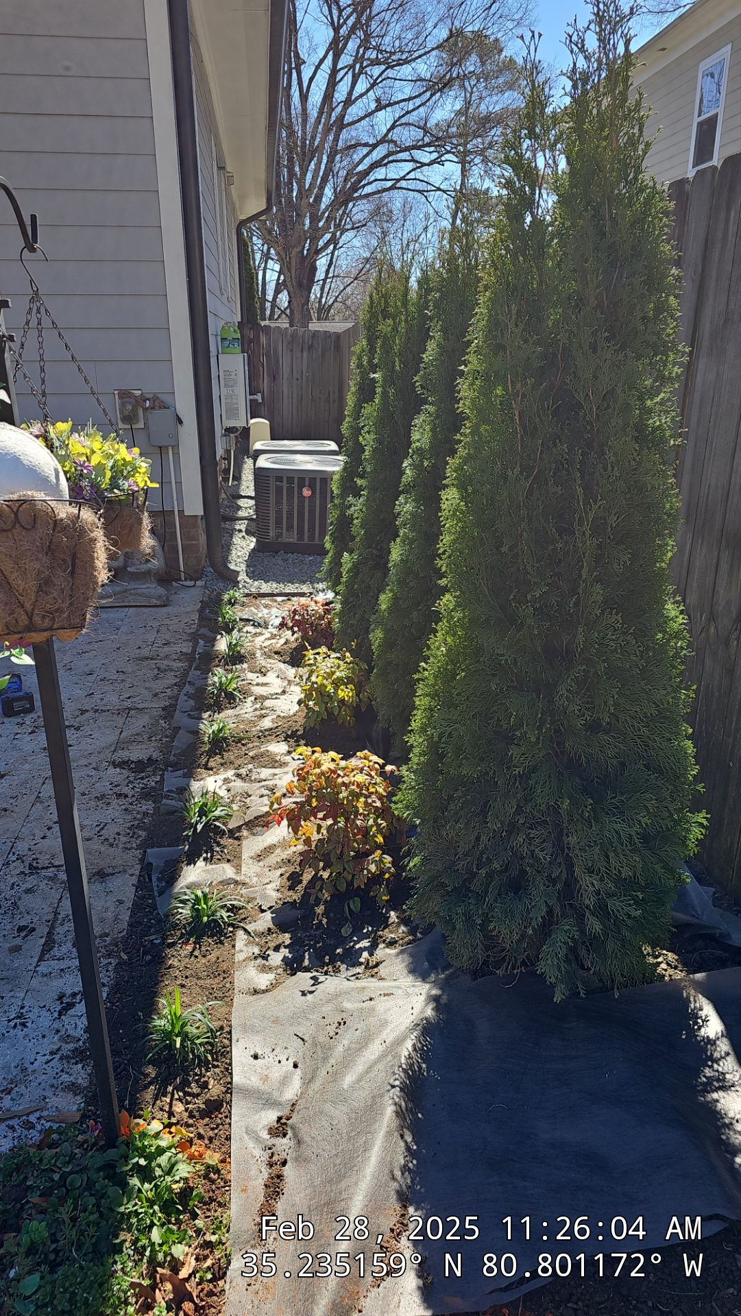 Residential Landscape Project by Carolina-Metro Landscape, Inc