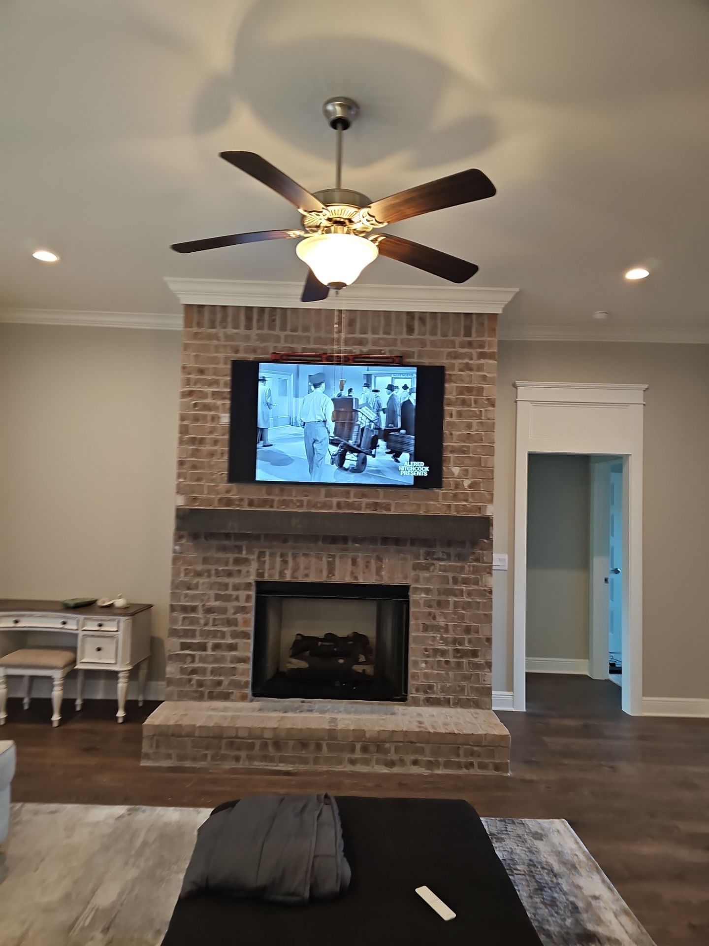 Fireplace TV Mounting Projects by Hangman Mounting & Installation 