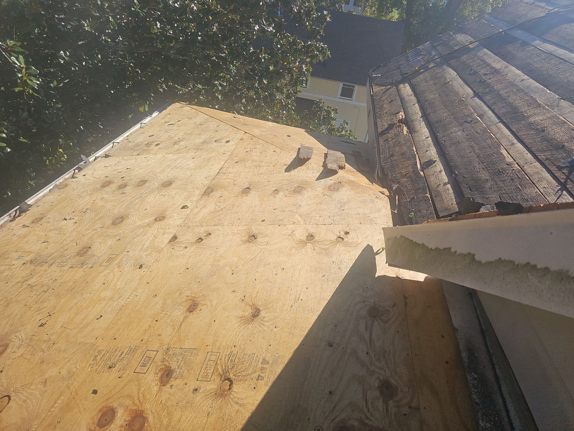 Project in Raleigh, NC by Barnes Restoration Inc. 