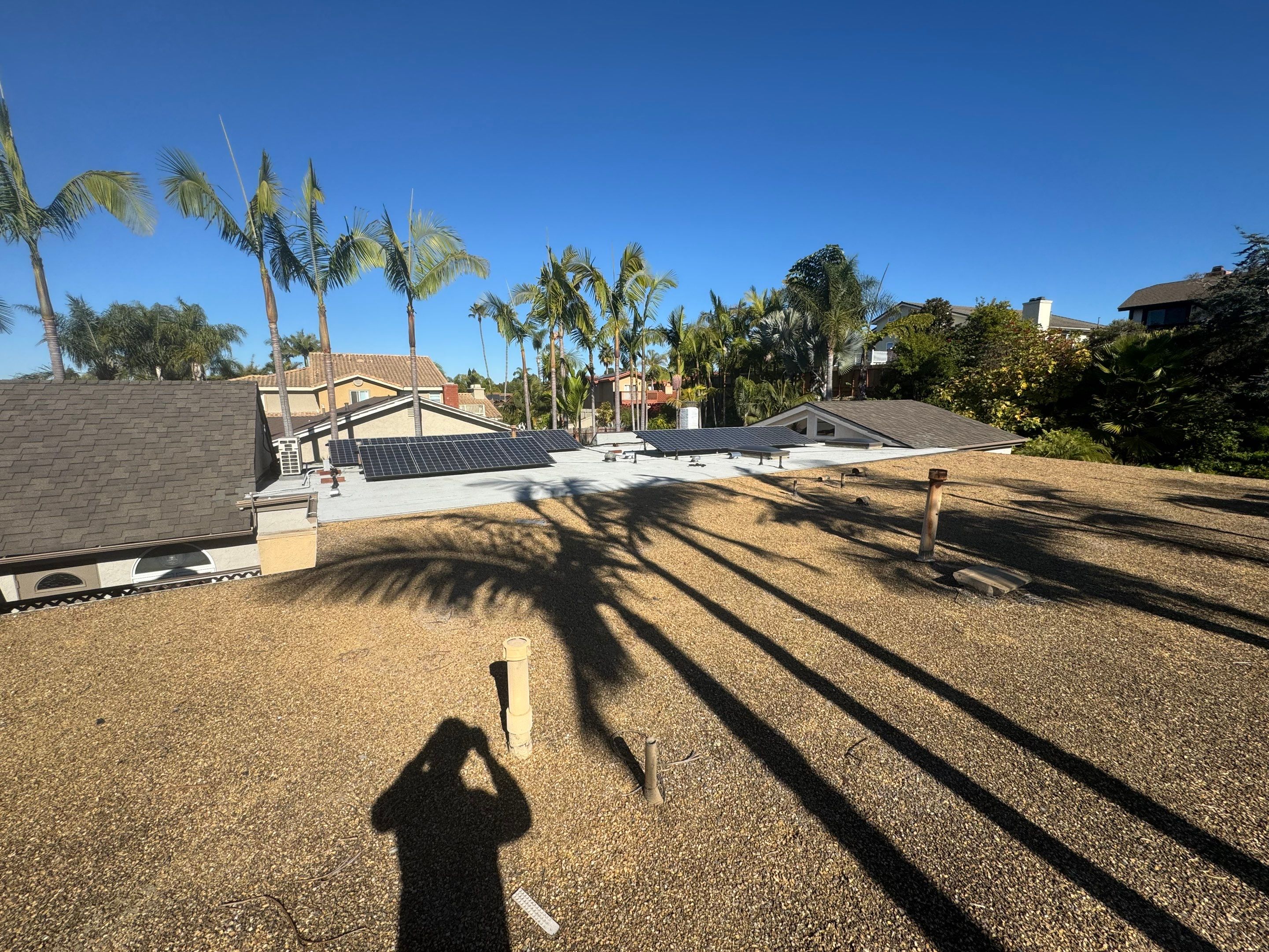 Residential Flat Roof Torch Down Replacement in Carlsbad by Zenith Roofing Services