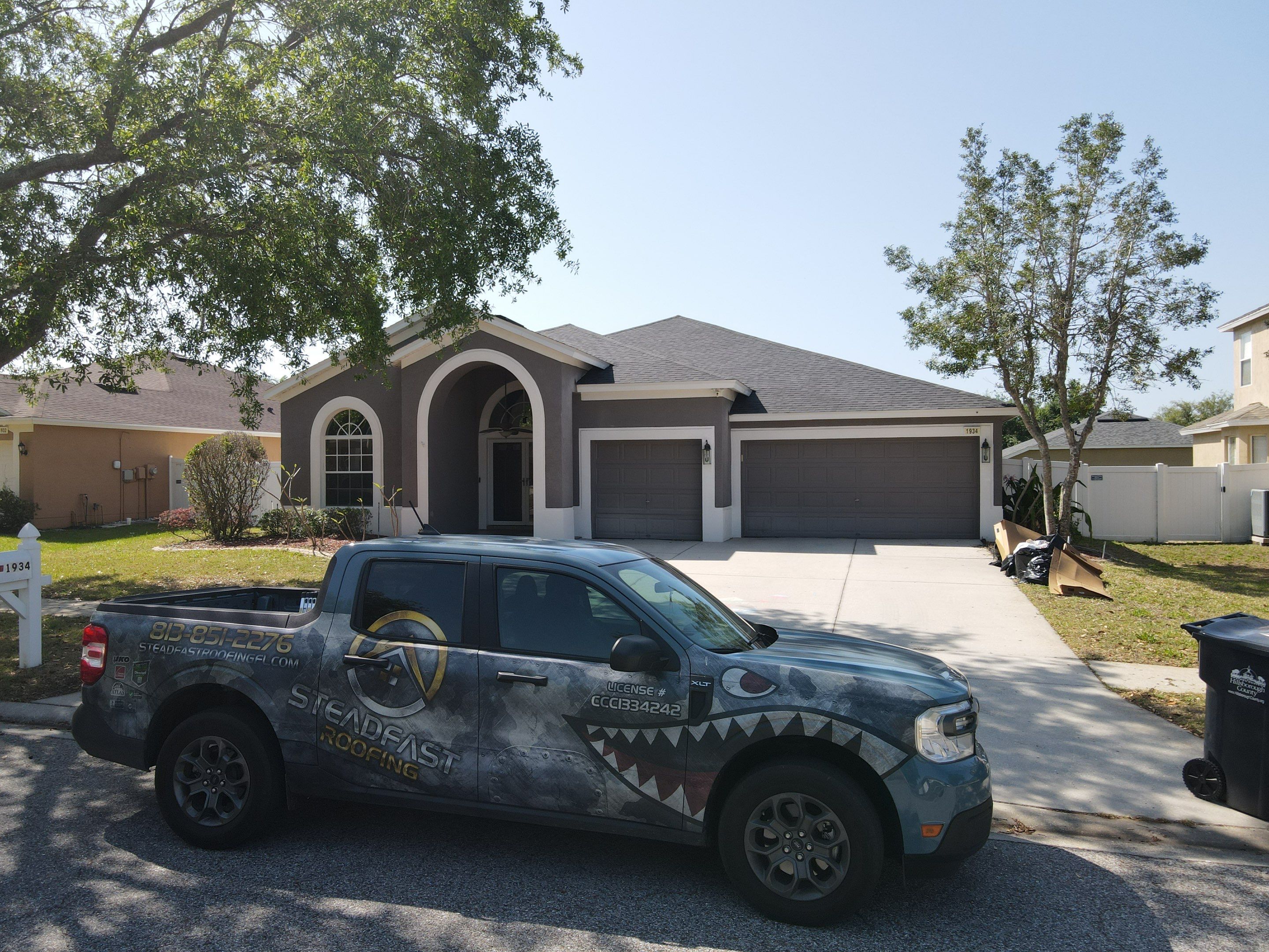 Roof Replacement in Valrico FL, by Steadfast Roofing
