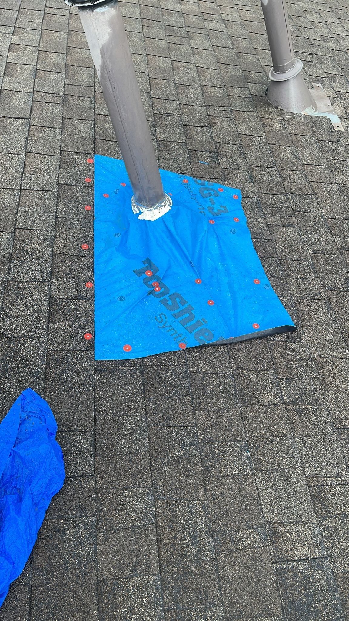 Hail Damage using Owen's Corning Duration (Lifetime) Shingles by Roof Repair Company