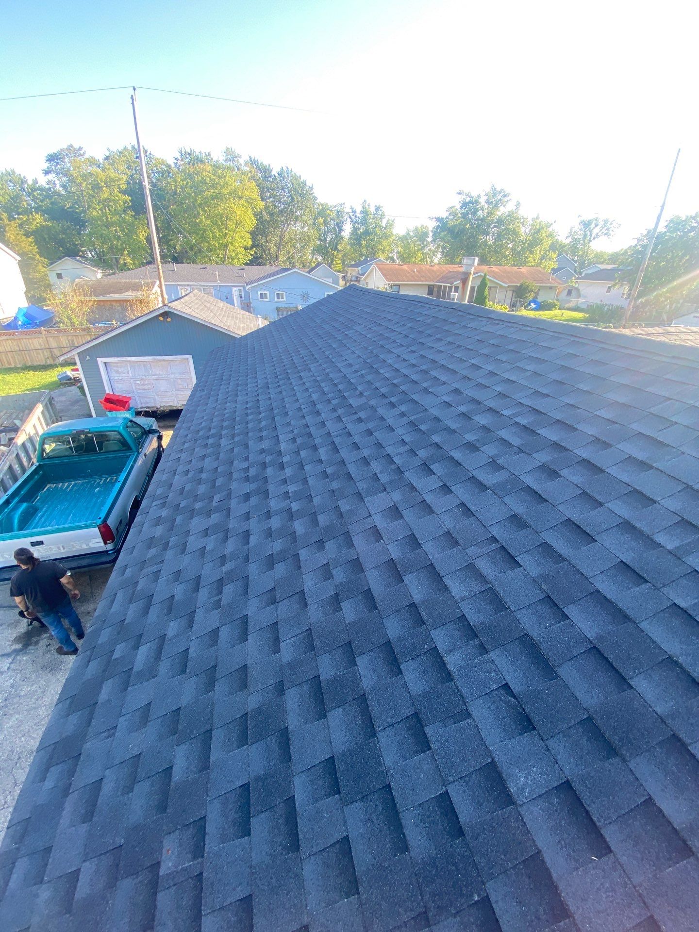 Asphalt Roof Replacement by Custom Installations