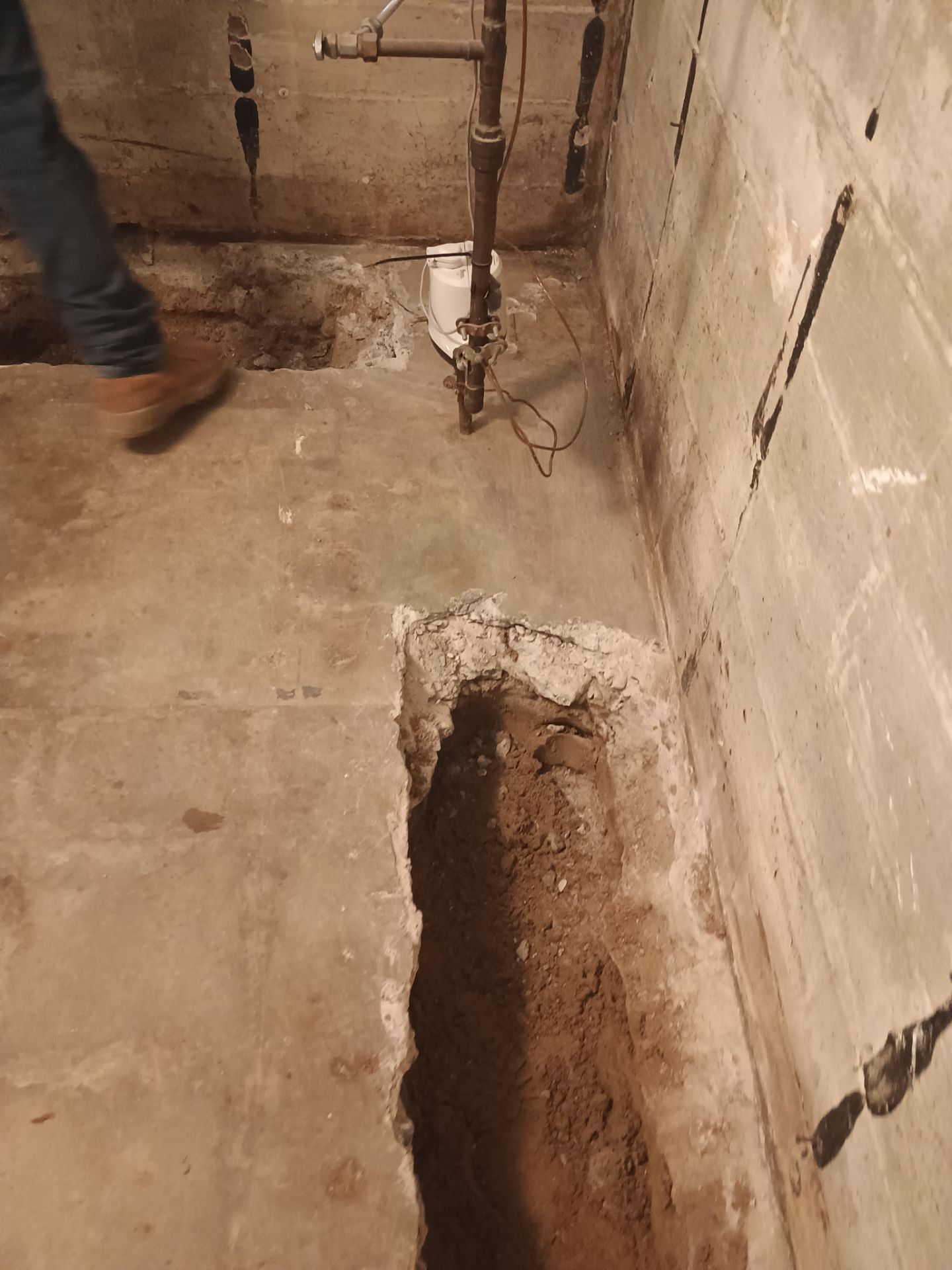 Basement Waterproofing in Columbia Heights by Waterproofing Northeast