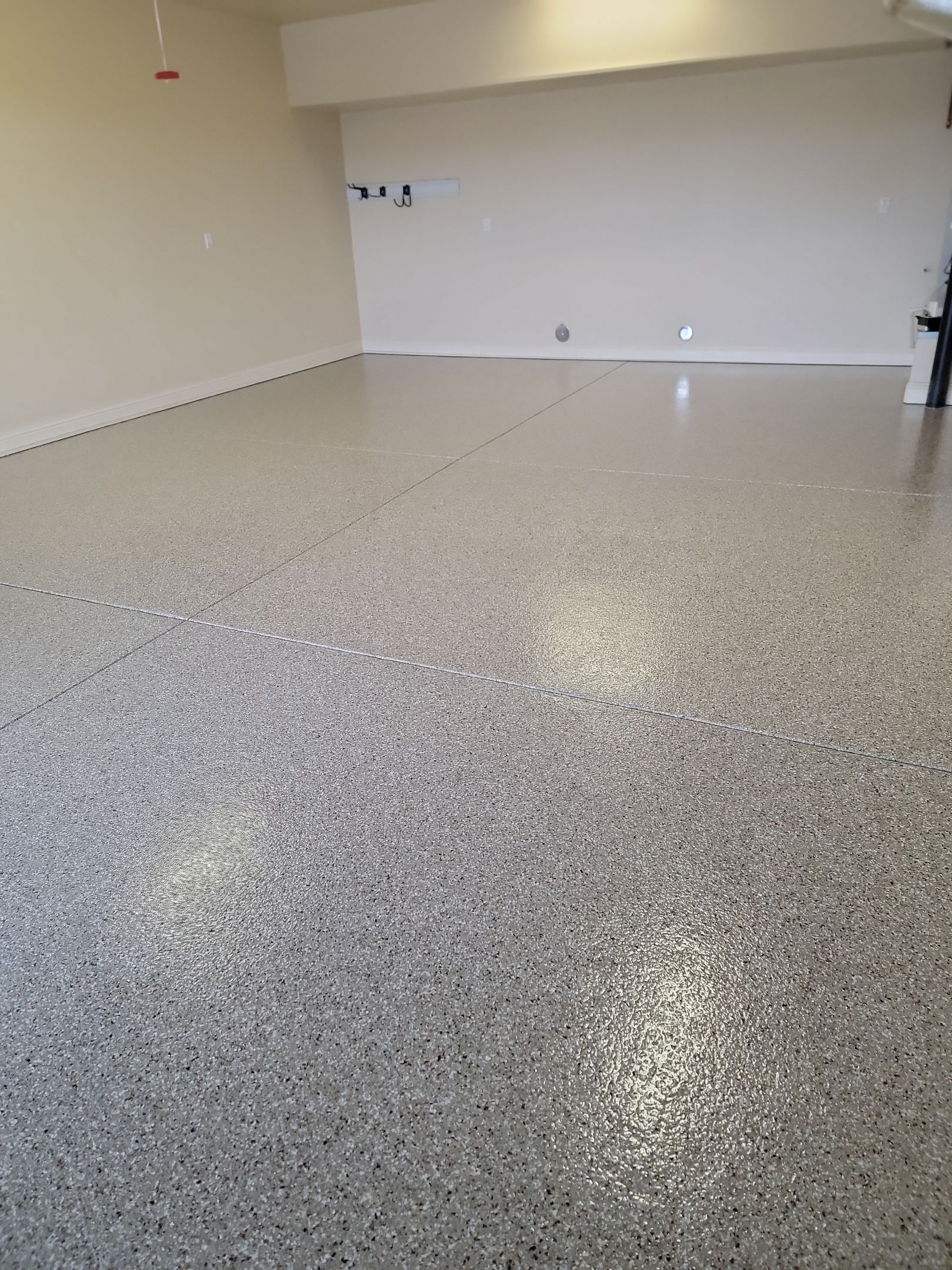 Penntek Garage Floor Coating Installation in Pismo Beach by MGP Coatings