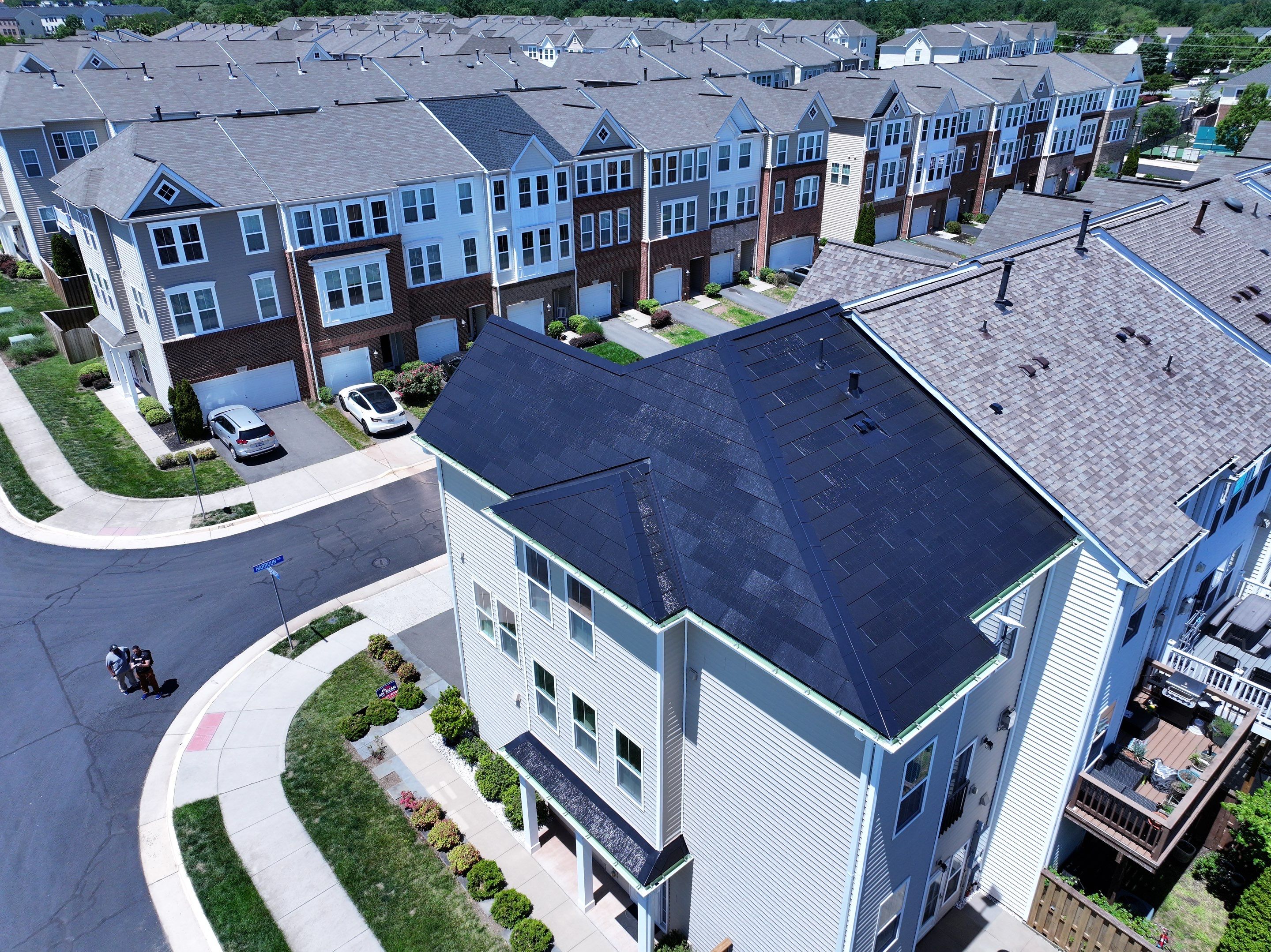 Tesla Solar Roof in Ashburn by American Home Contractors