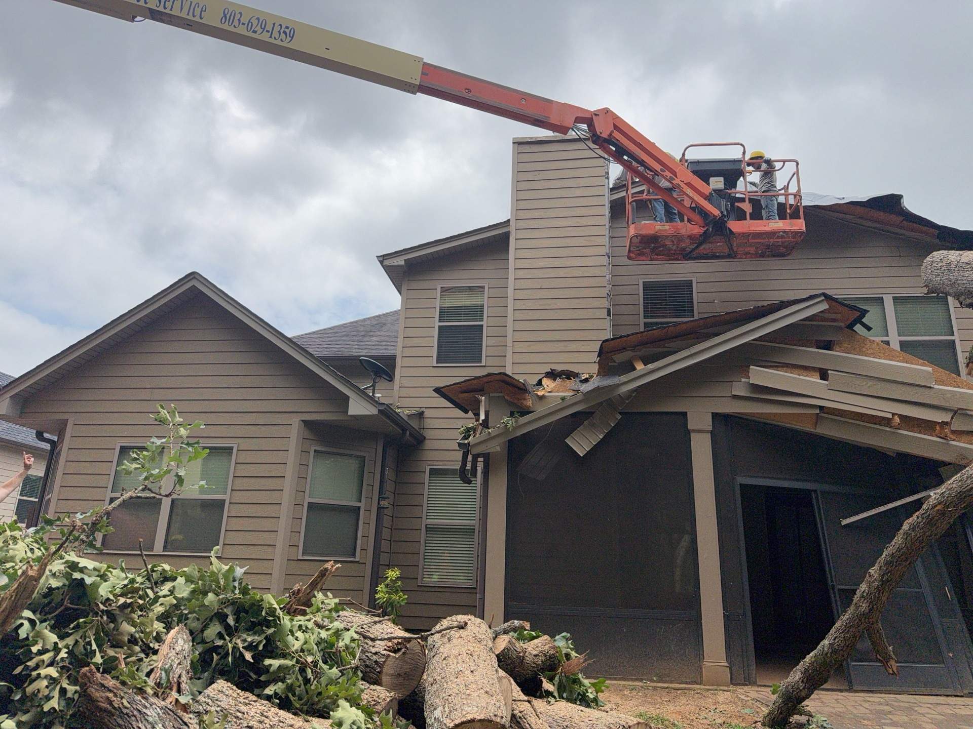 Storm Damage  by Exterior Genie, LLC