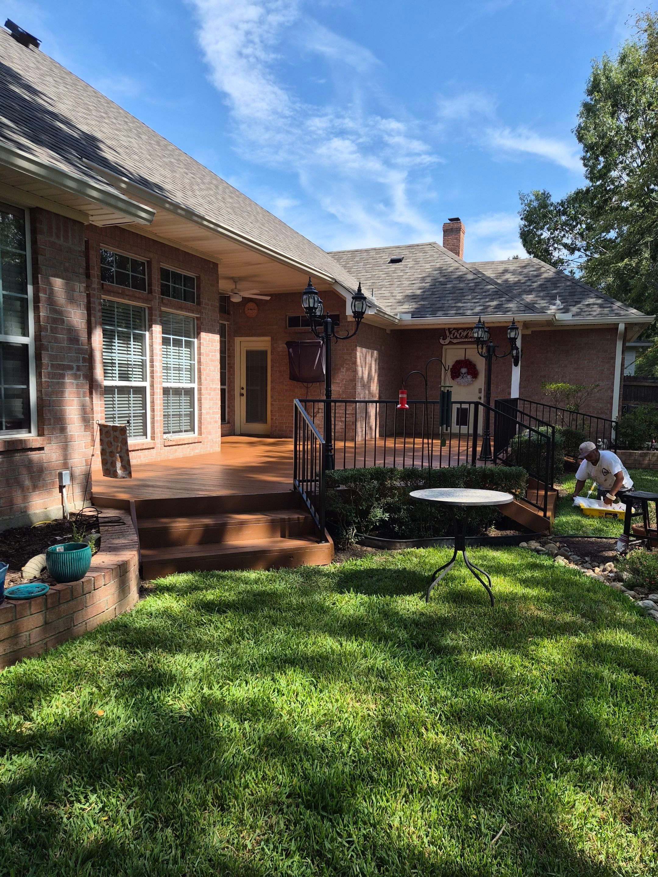 Tyler, TX Exterior Deck Staining & Color Refresh by Quality Coats Painting