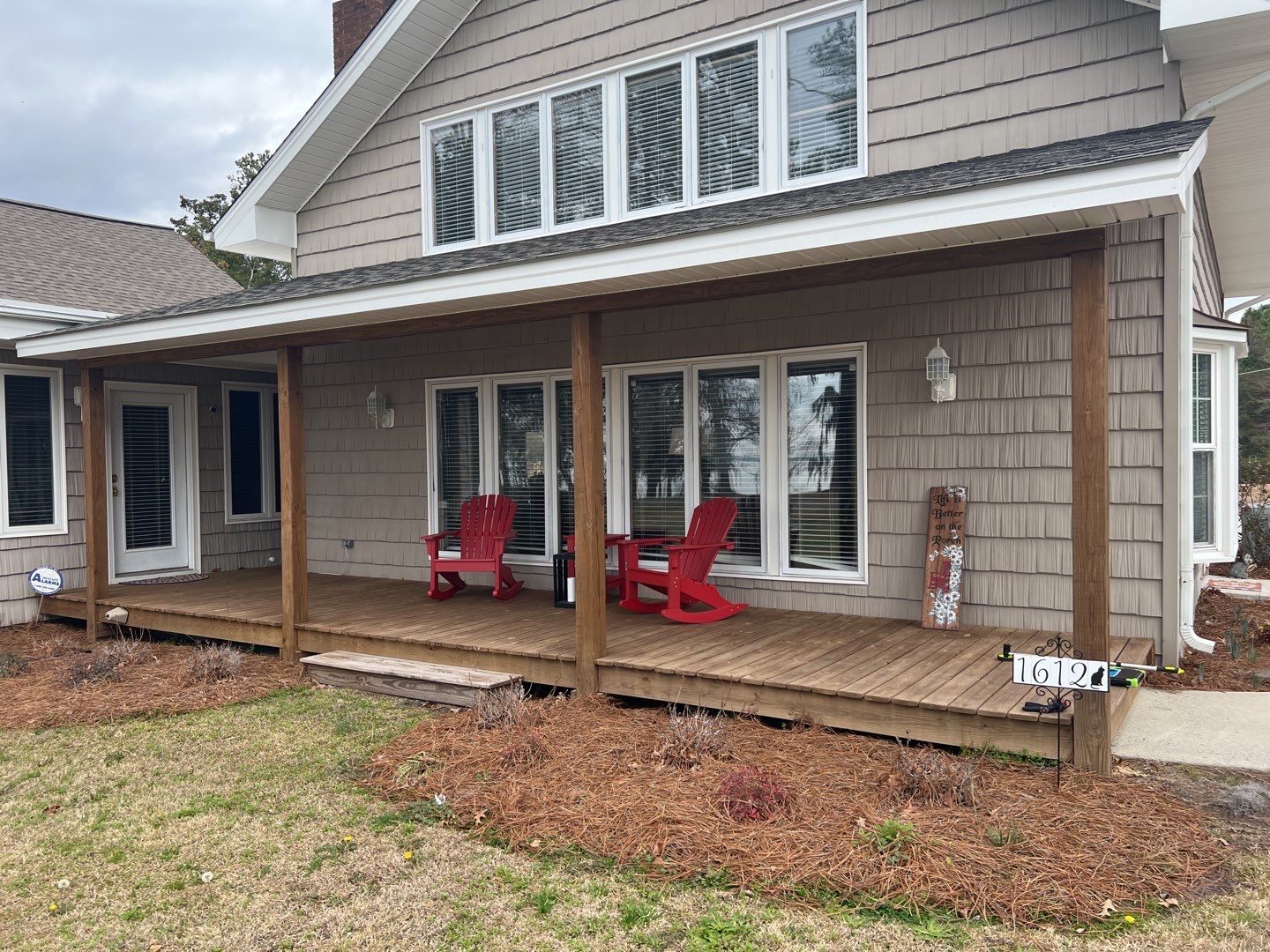 Weathered Deck using Wood Sealant by DuraSeal