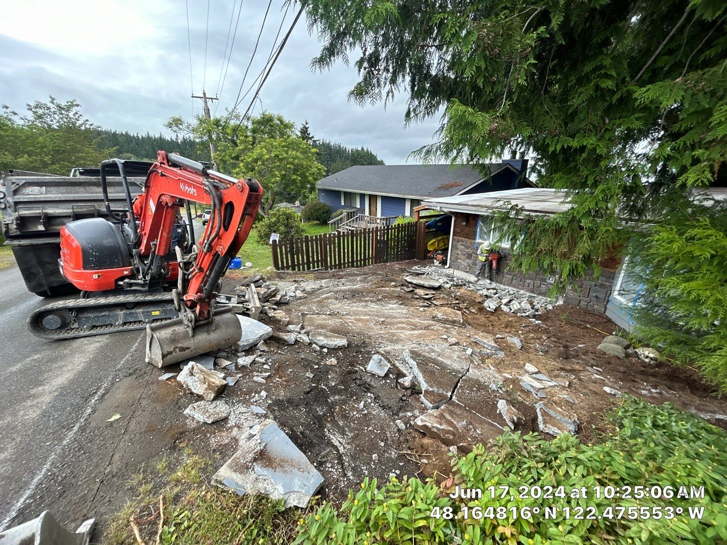 Gerry | Concrete Driveway & Walkway by Jireh Asphalt & Concrete Inc 