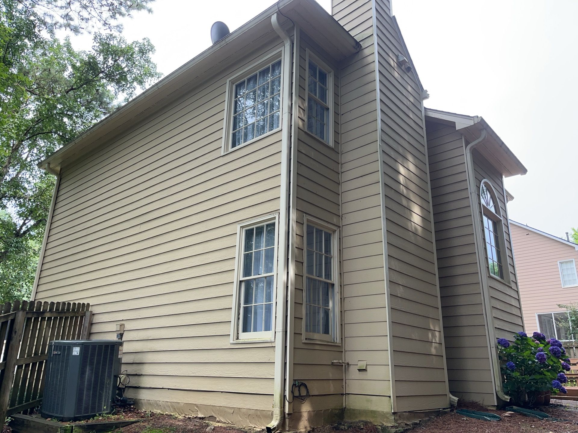 Siding and Rotten Wood Replacement with Exterior Painting in Woodstock,GA by Nelson Exteriors