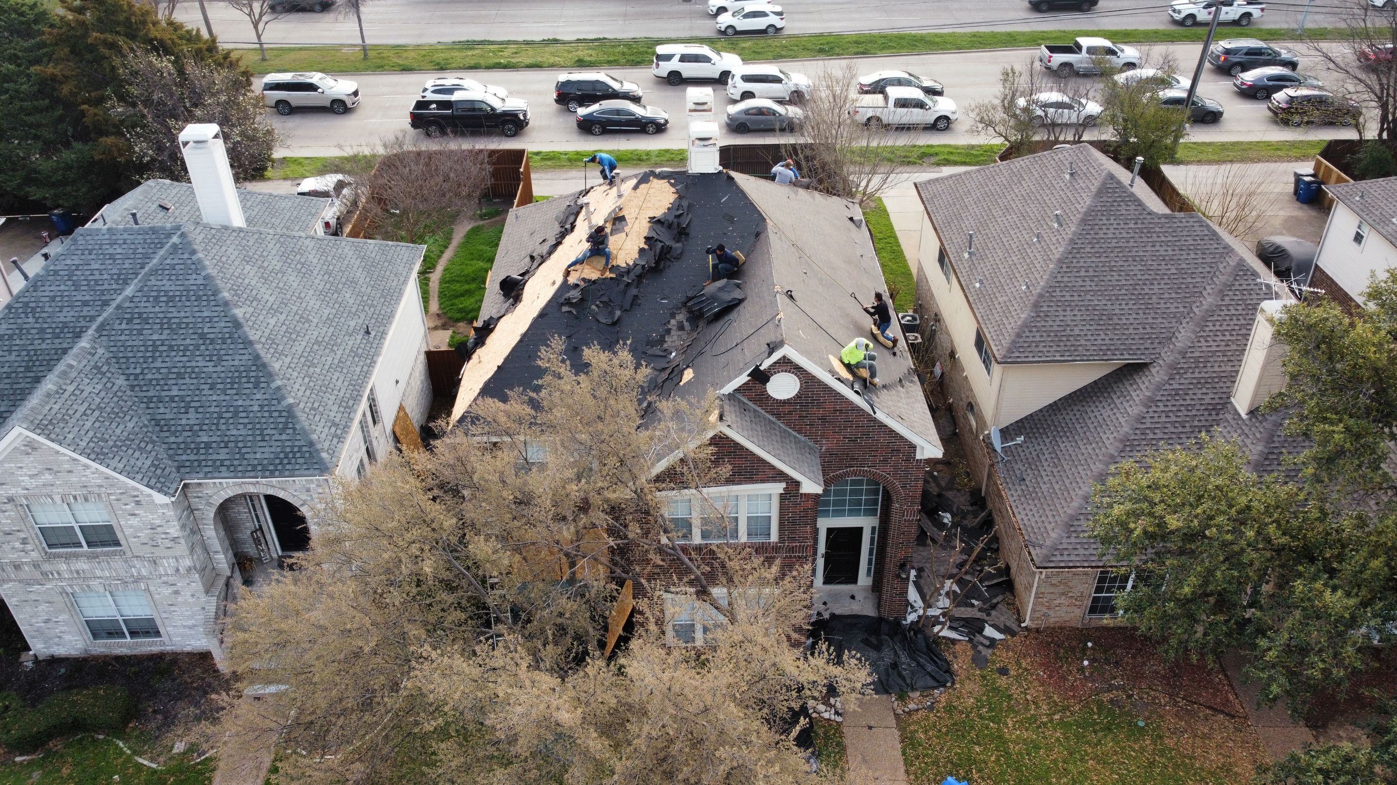 Project in Dallas by Zeus Exteriors