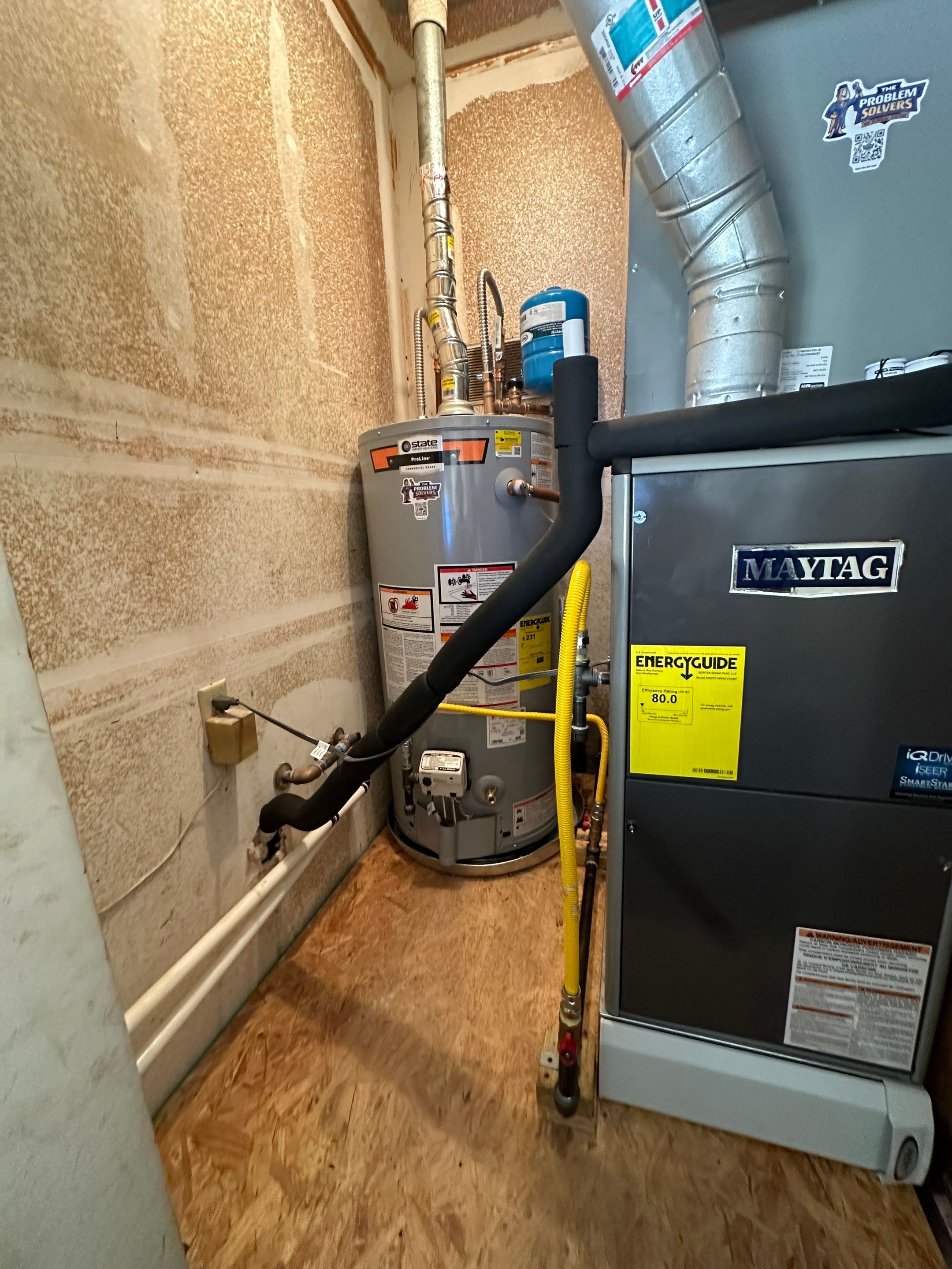 HVAC System and Water Heater Upgrade  by Proud Pops